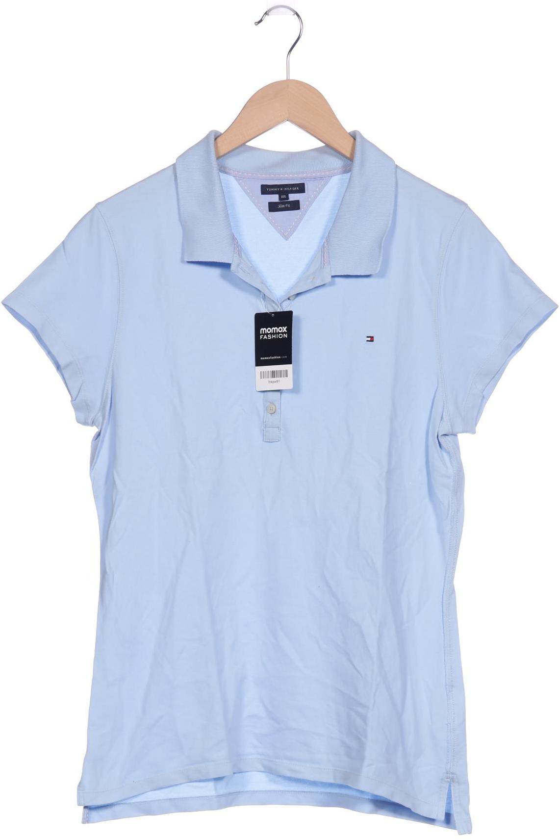 

Tommy Hilfiger Damen Poloshirt, hellblau, Gr. 46