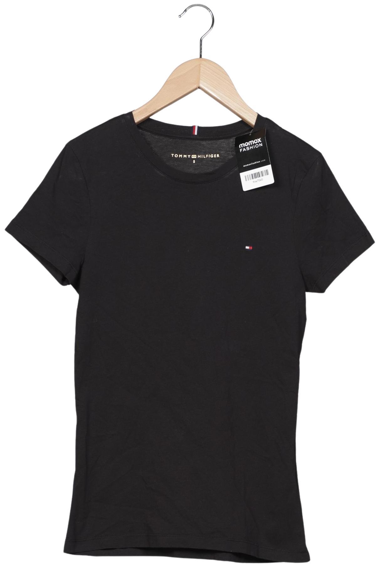 

Tommy Hilfiger Damen T-Shirt, schwarz, Gr. 36