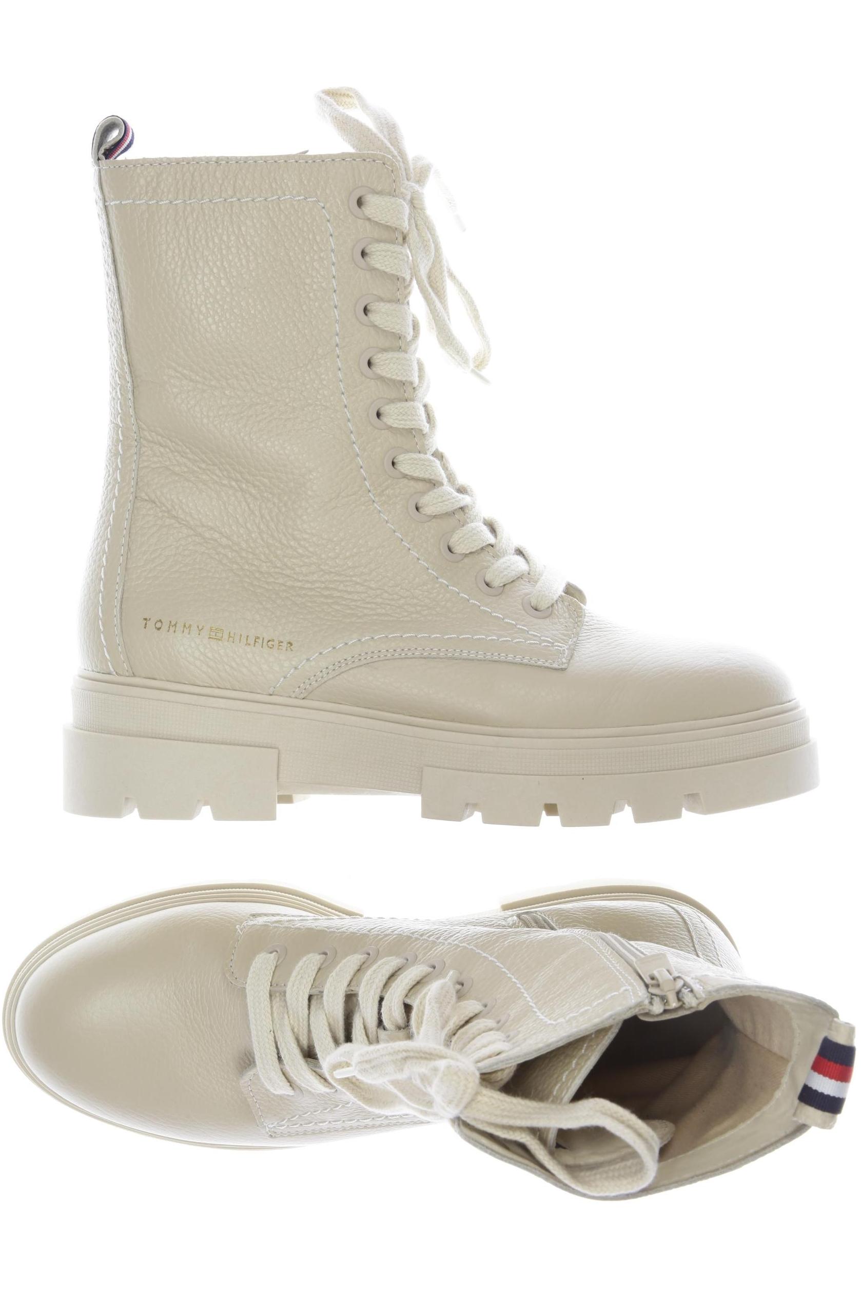 

Tommy Hilfiger Damen Stiefelette, beige, Gr. 40
