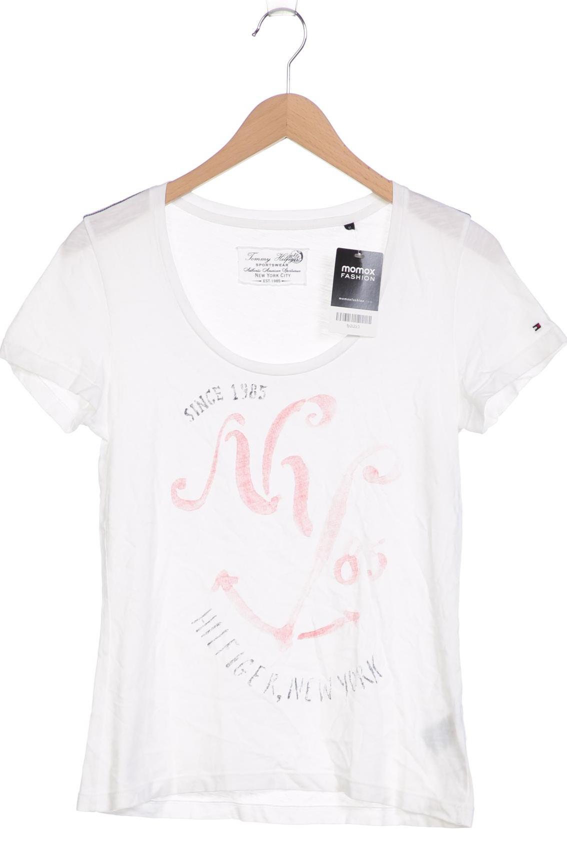 

Tommy Hilfiger Damen T-Shirt, weiß, Gr. 38