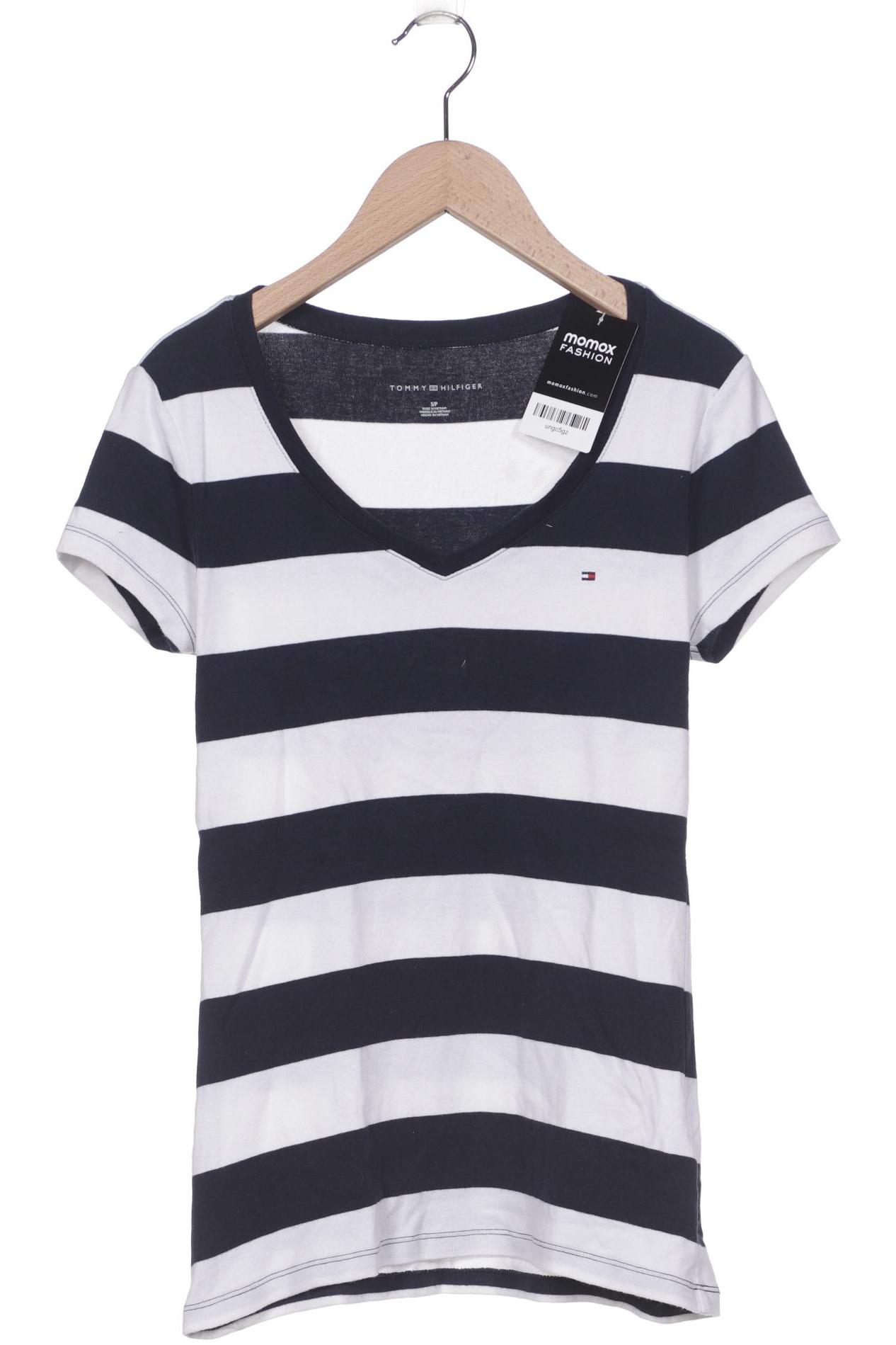 

Tommy Hilfiger Damen T-Shirt, marineblau, Gr. 36