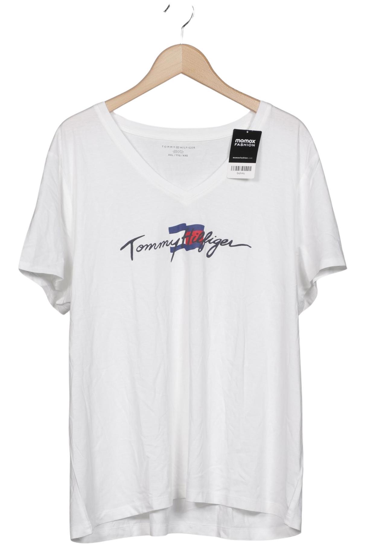 

Tommy Hilfiger Damen T-Shirt, weiß, Gr. 46