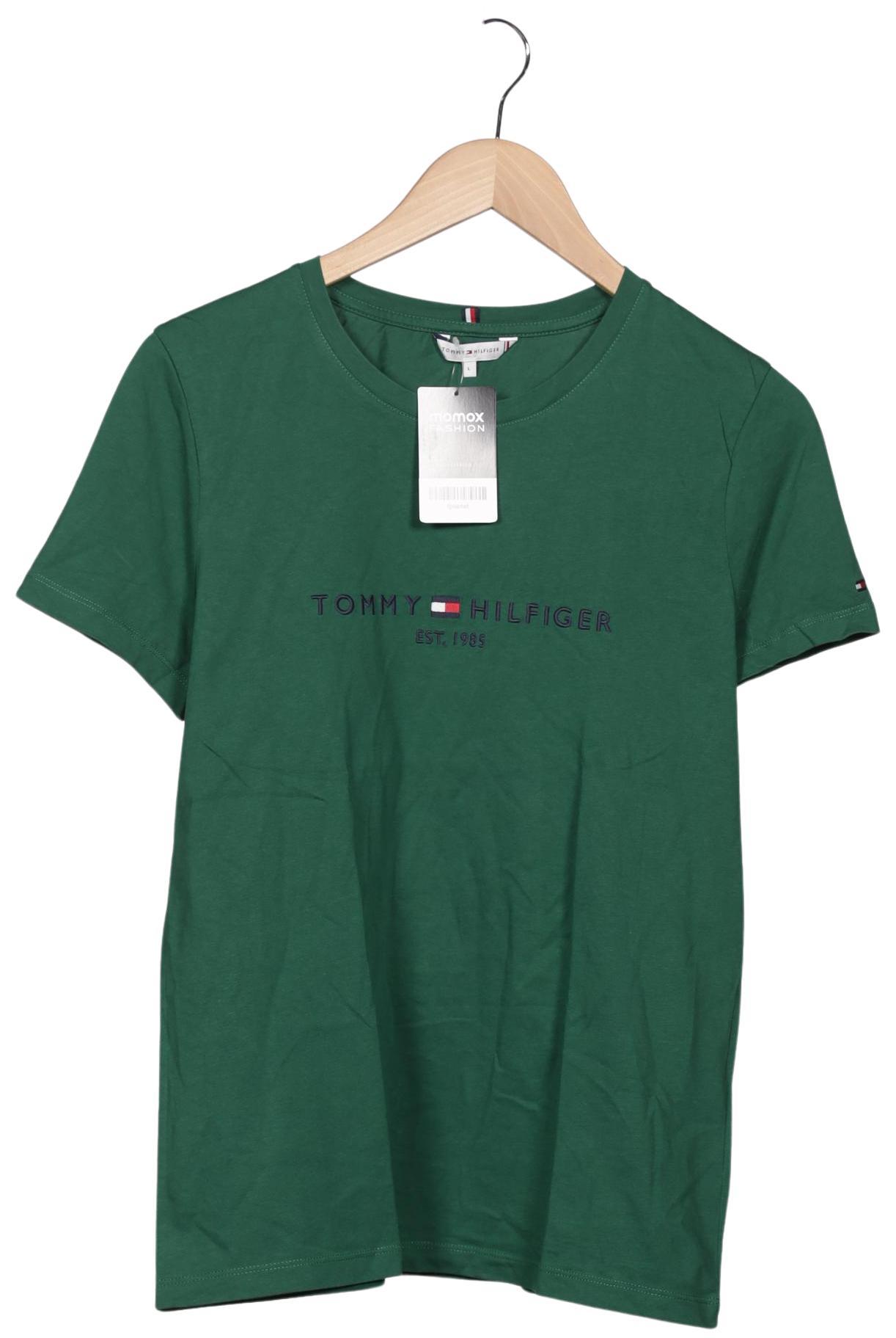 

Tommy Hilfiger Damen T-Shirt, grün, Gr. 42