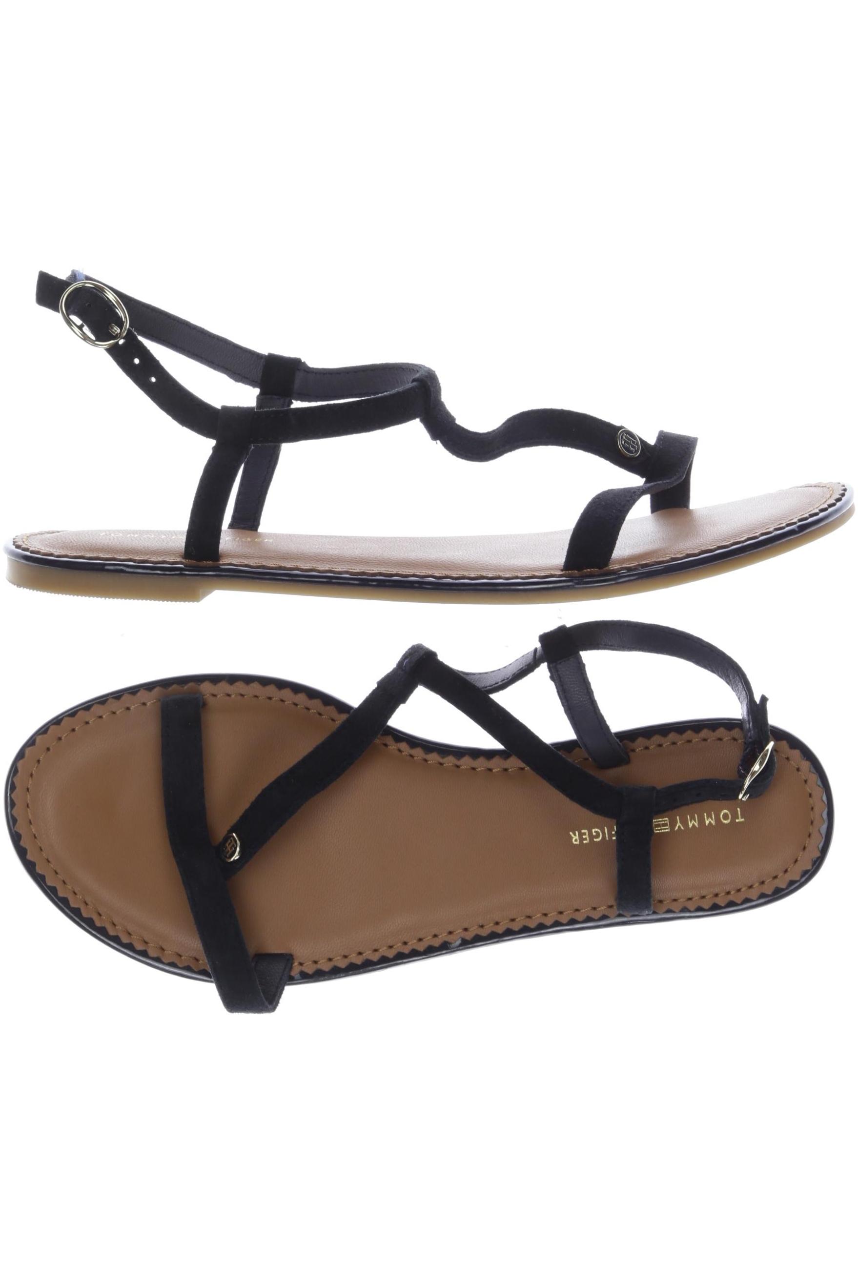 

Tommy Hilfiger Damen Sandale, schwarz, Gr. 38