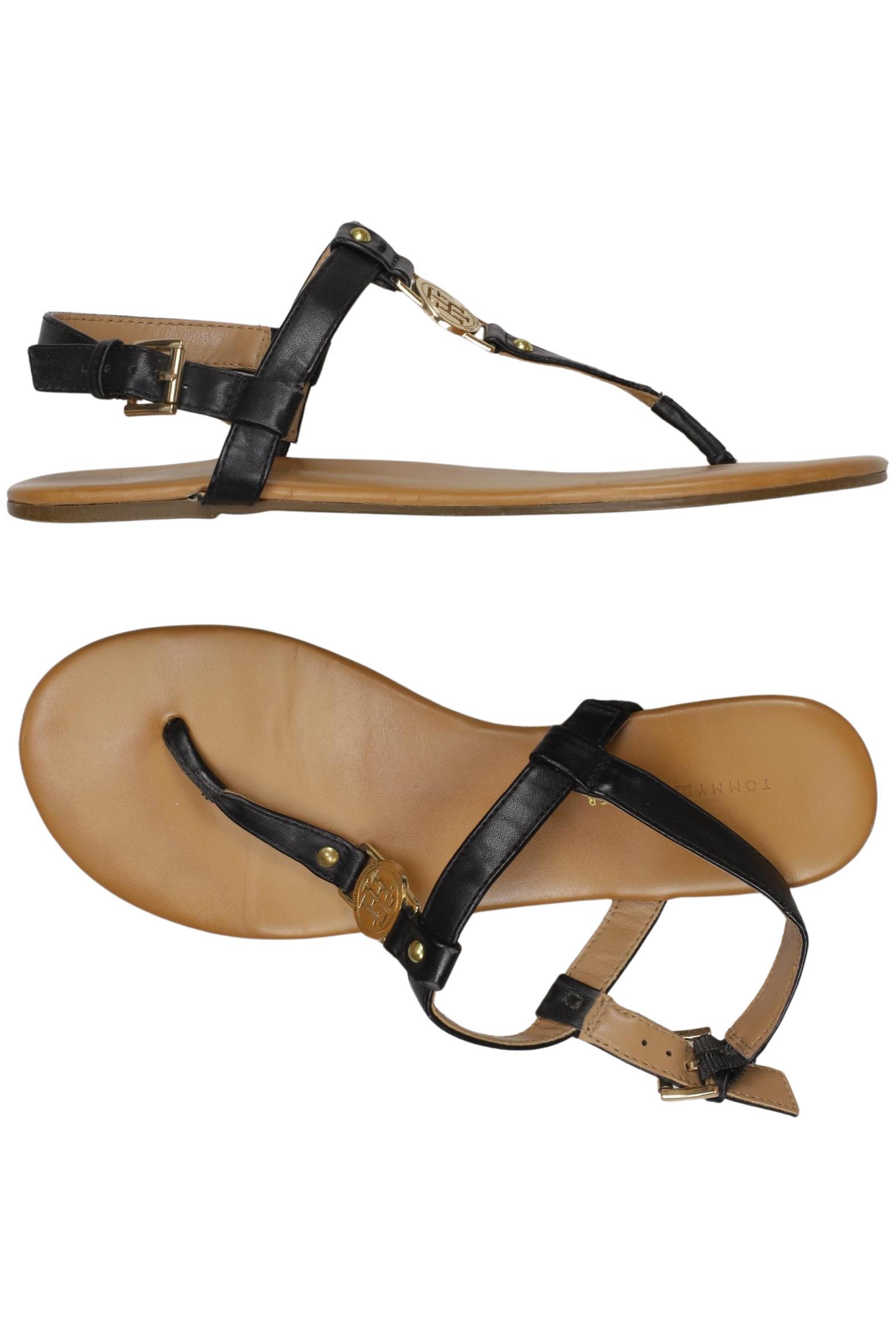 

Tommy Hilfiger Damen Sandale, schwarz, Gr. 7