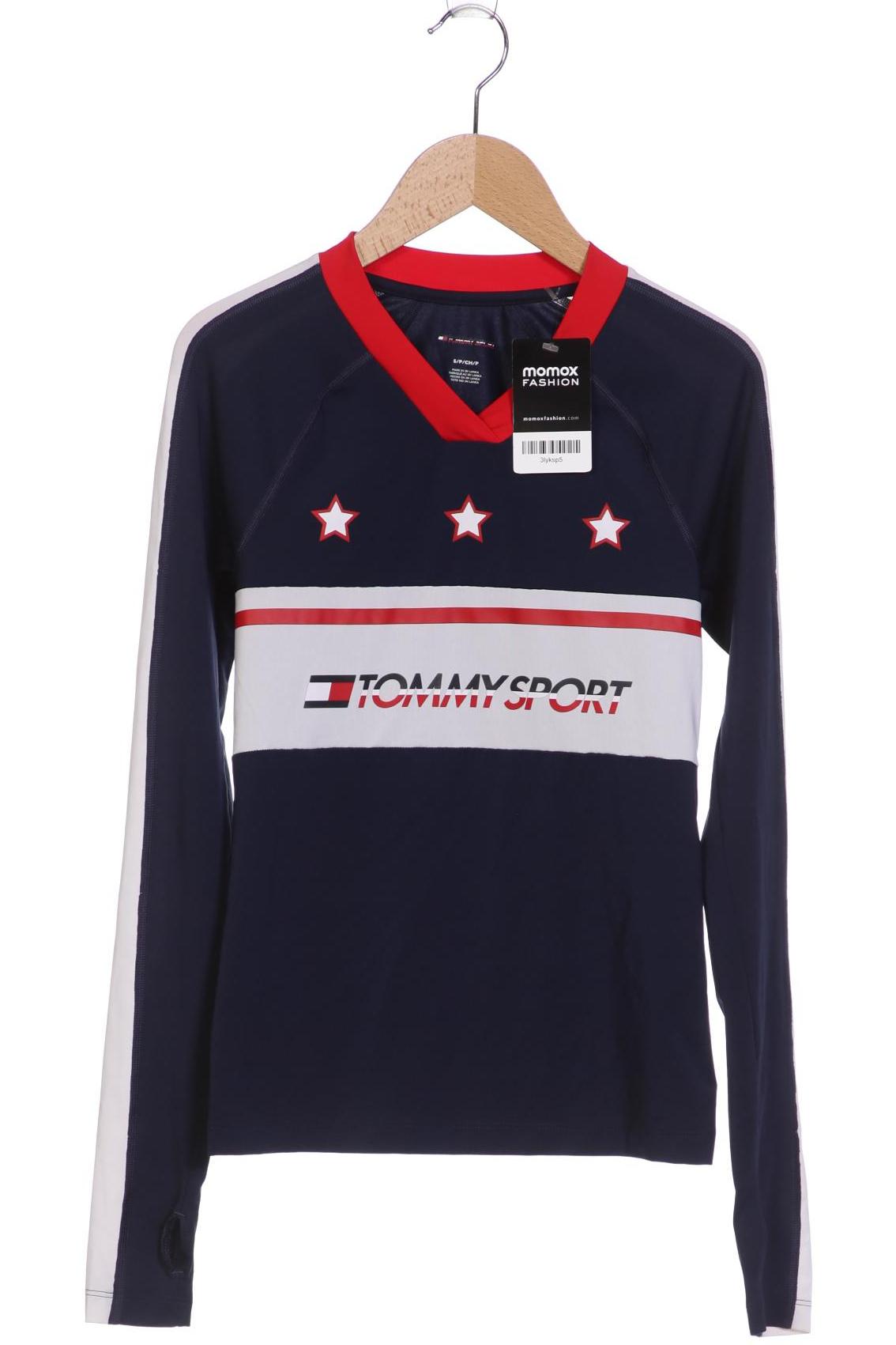 

Tommy Hilfiger Damen Langarmshirt, marineblau, Gr. 36