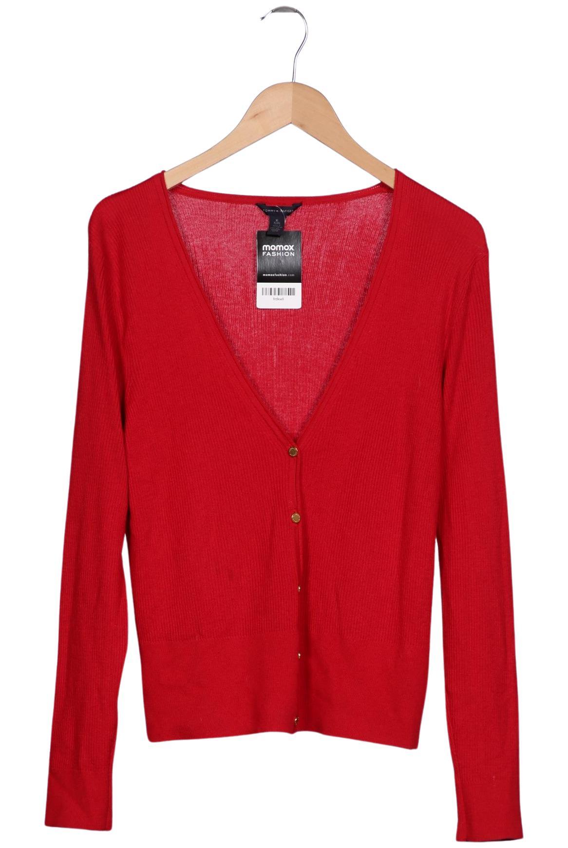 

Tommy Hilfiger Damen Strickjacke, rot, Gr. 44