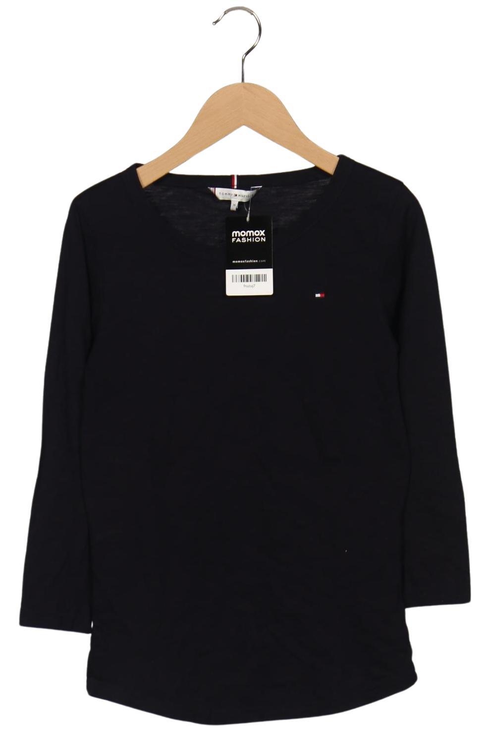 

Tommy Hilfiger Damen Langarmshirt, marineblau, Gr. 38