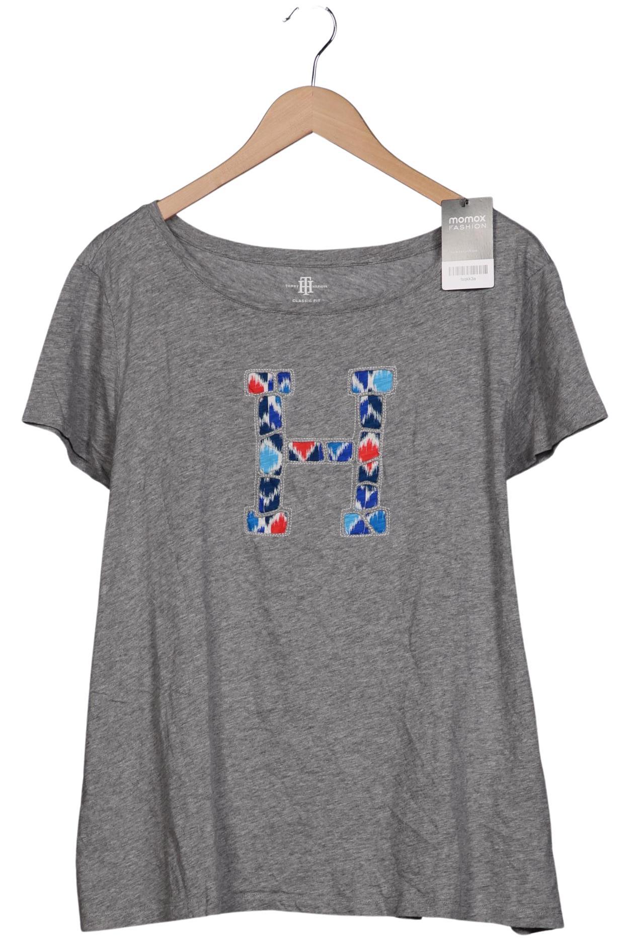 

Tommy Hilfiger Damen T-Shirt, grau, Gr. 46