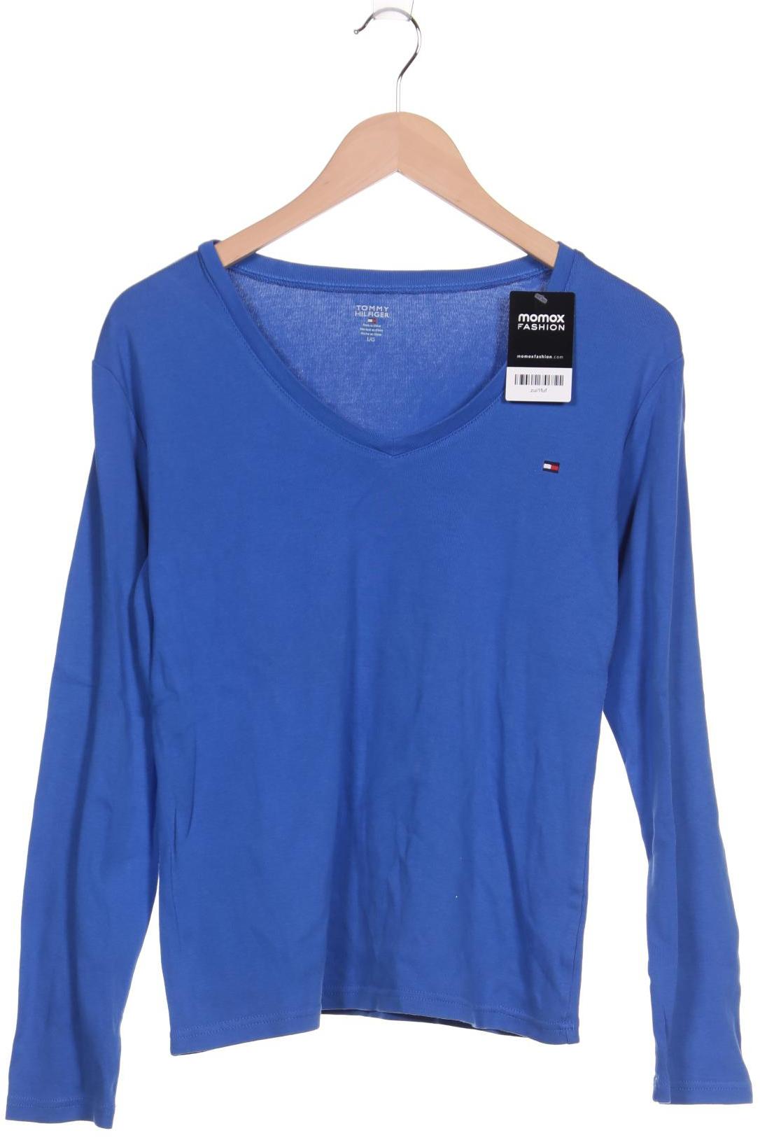 

Tommy Hilfiger Damen Langarmshirt, blau, Gr. 42