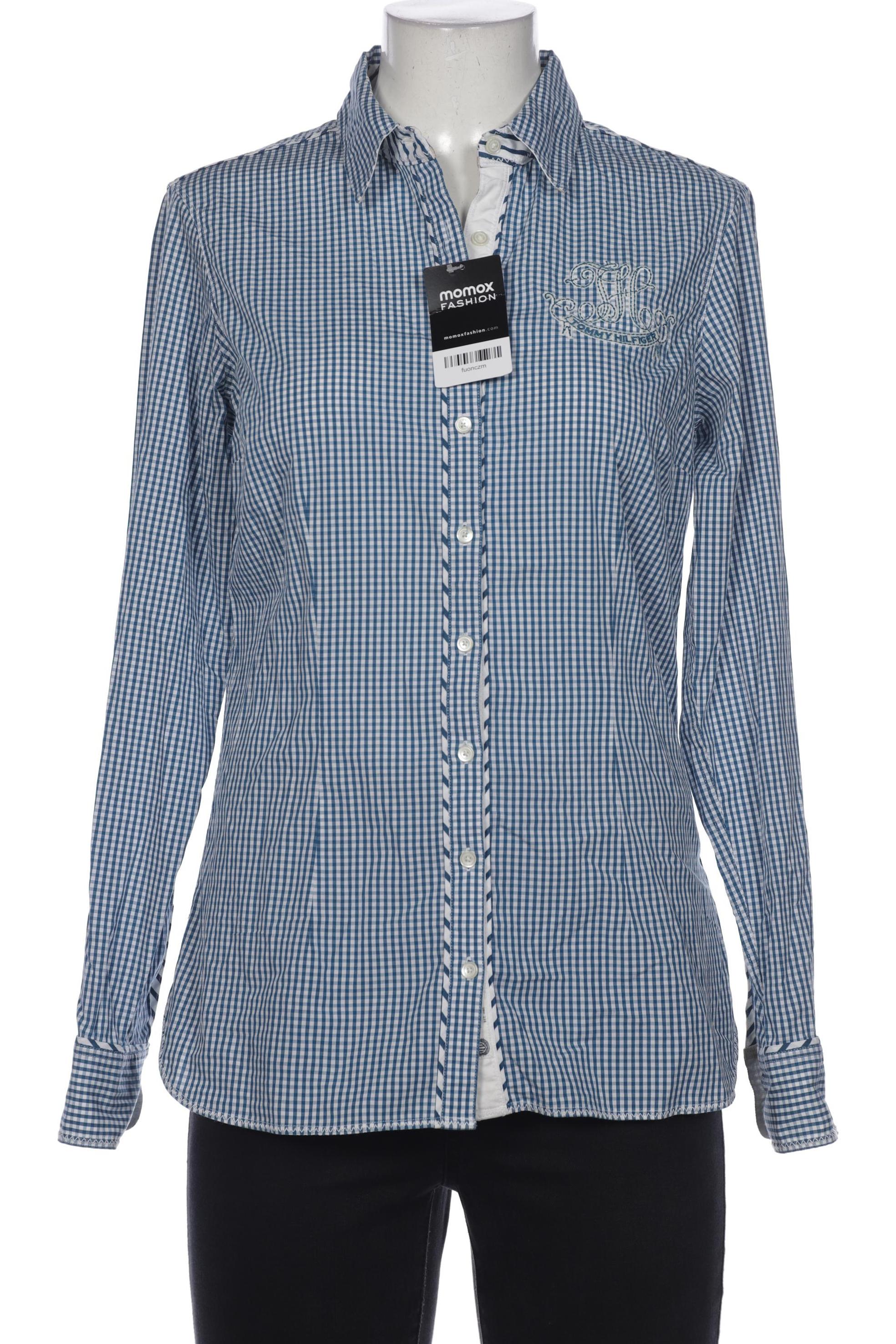 

Tommy Hilfiger Damen Bluse, blau, Gr. 8