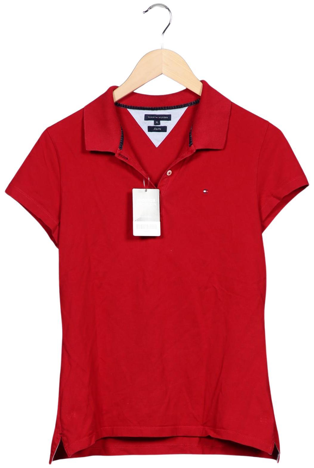 

Tommy Hilfiger Damen Poloshirt, rot, Gr. 44