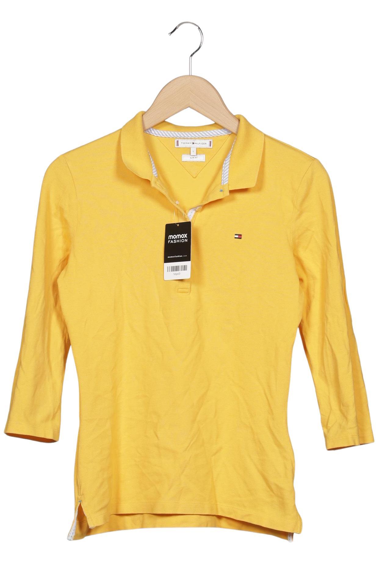 

Tommy Hilfiger Damen Poloshirt, gelb, Gr. 36