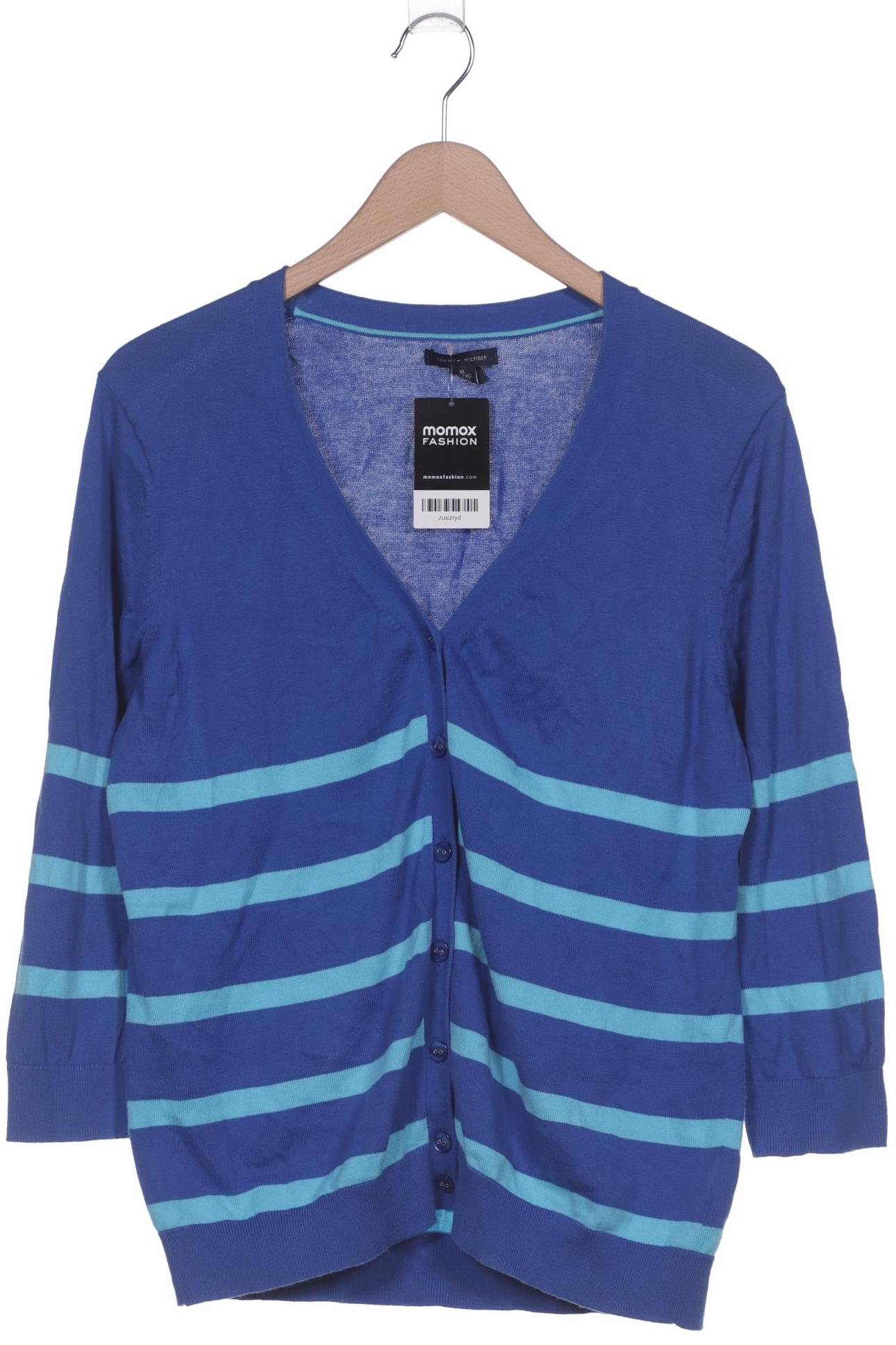 

Tommy Hilfiger Damen Strickjacke, blau, Gr. 44