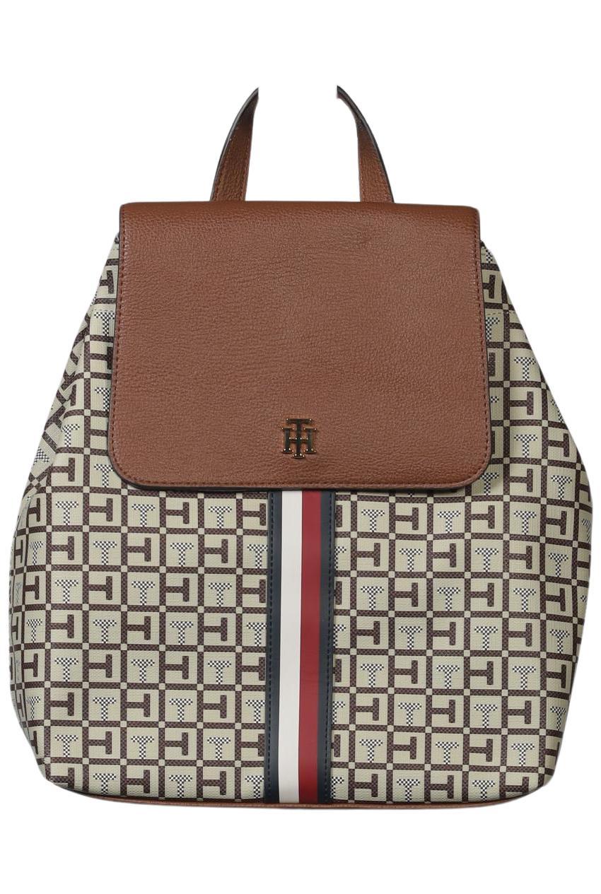 

Tommy Hilfiger Damen Rucksack, cremeweiß, Gr.