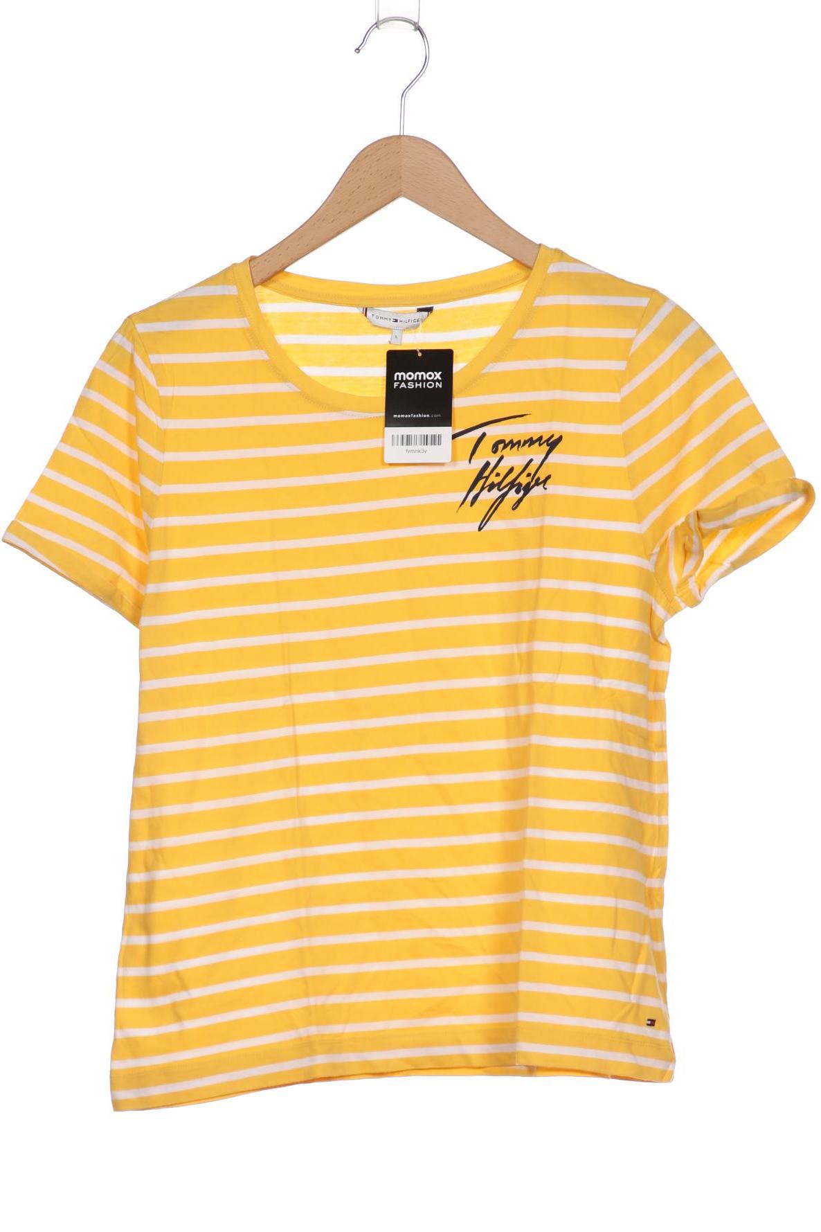 

Tommy Hilfiger Damen T-Shirt, gelb, Gr. 42