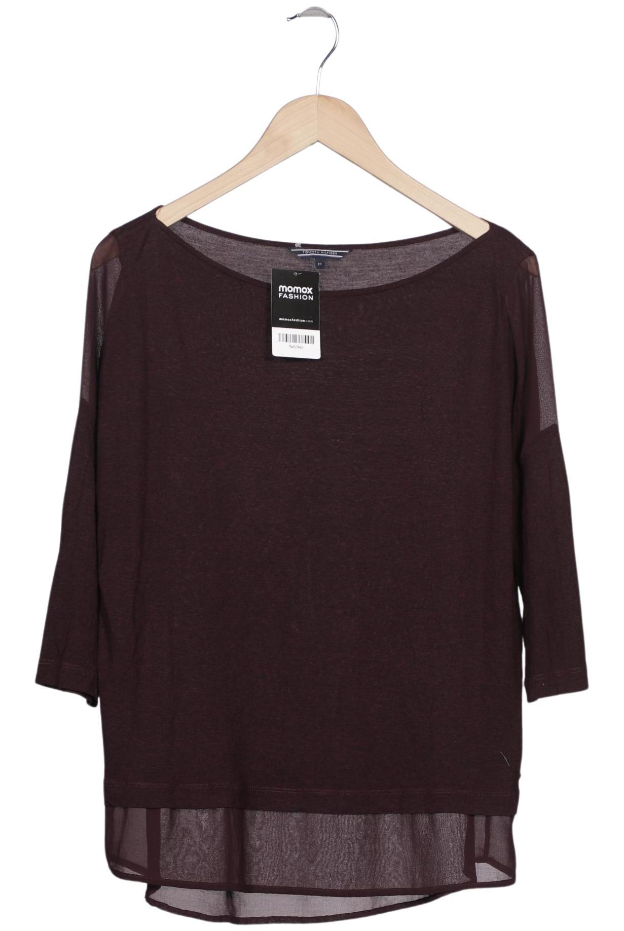 

Tommy Hilfiger Damen Langarmshirt, bordeaux, Gr. 38