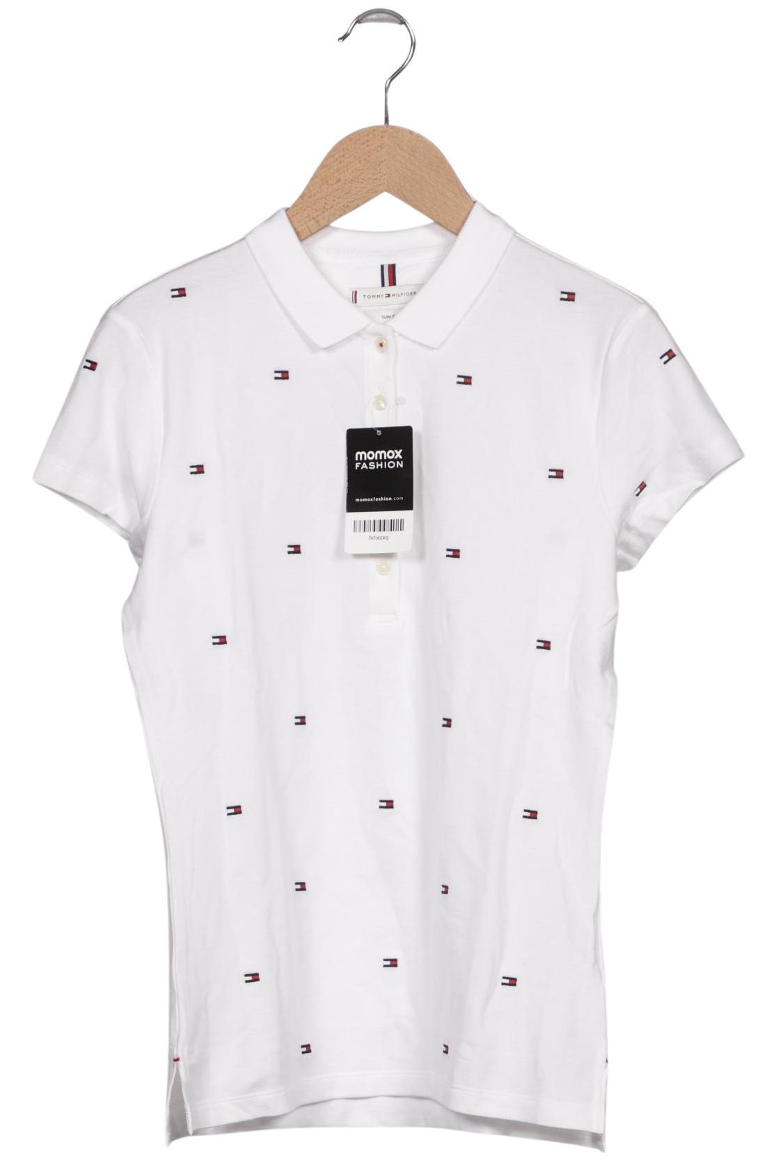 

Tommy Hilfiger Damen Poloshirt, weiß, Gr. 34