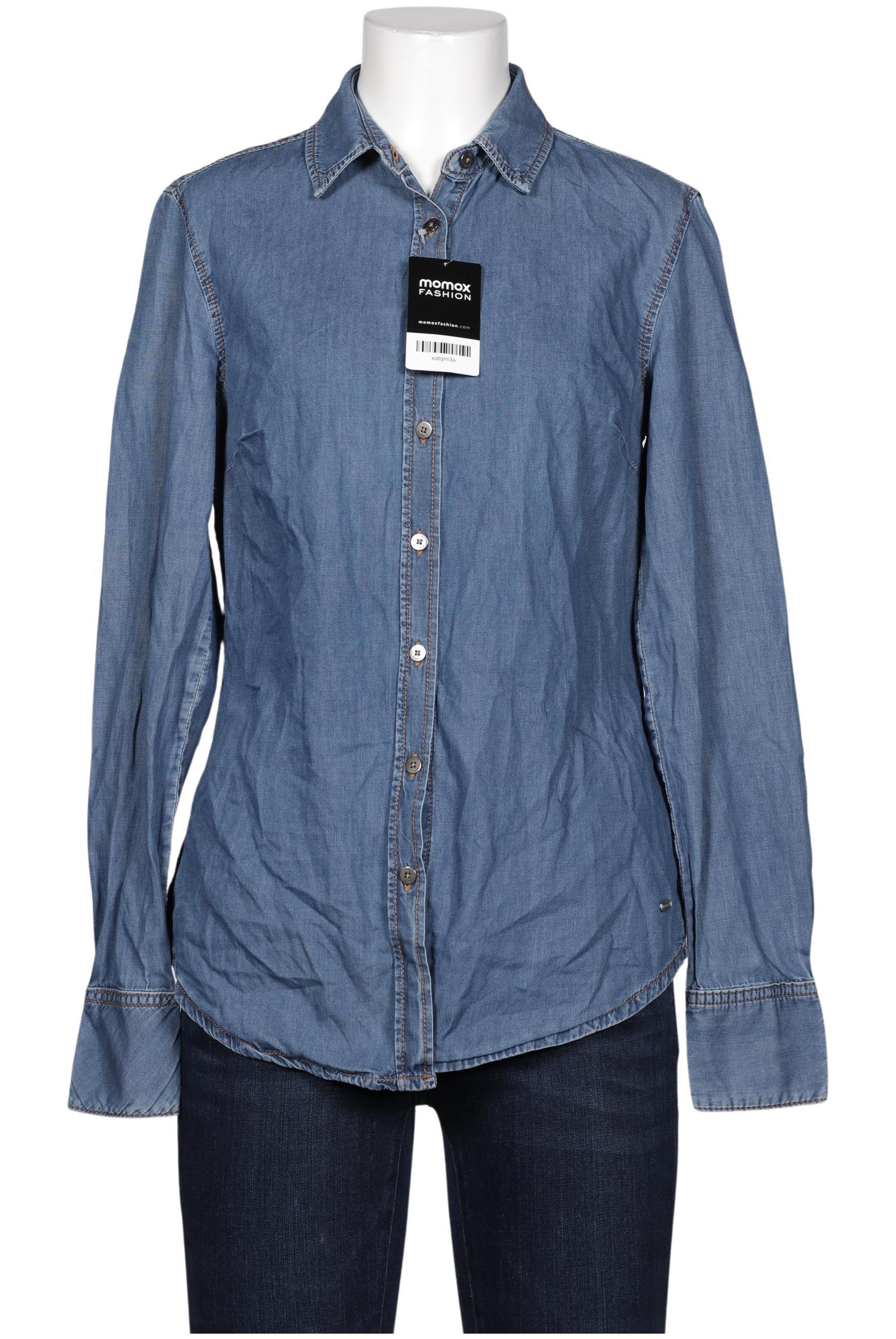 

Tommy Hilfiger Damen Bluse, blau, Gr. 8