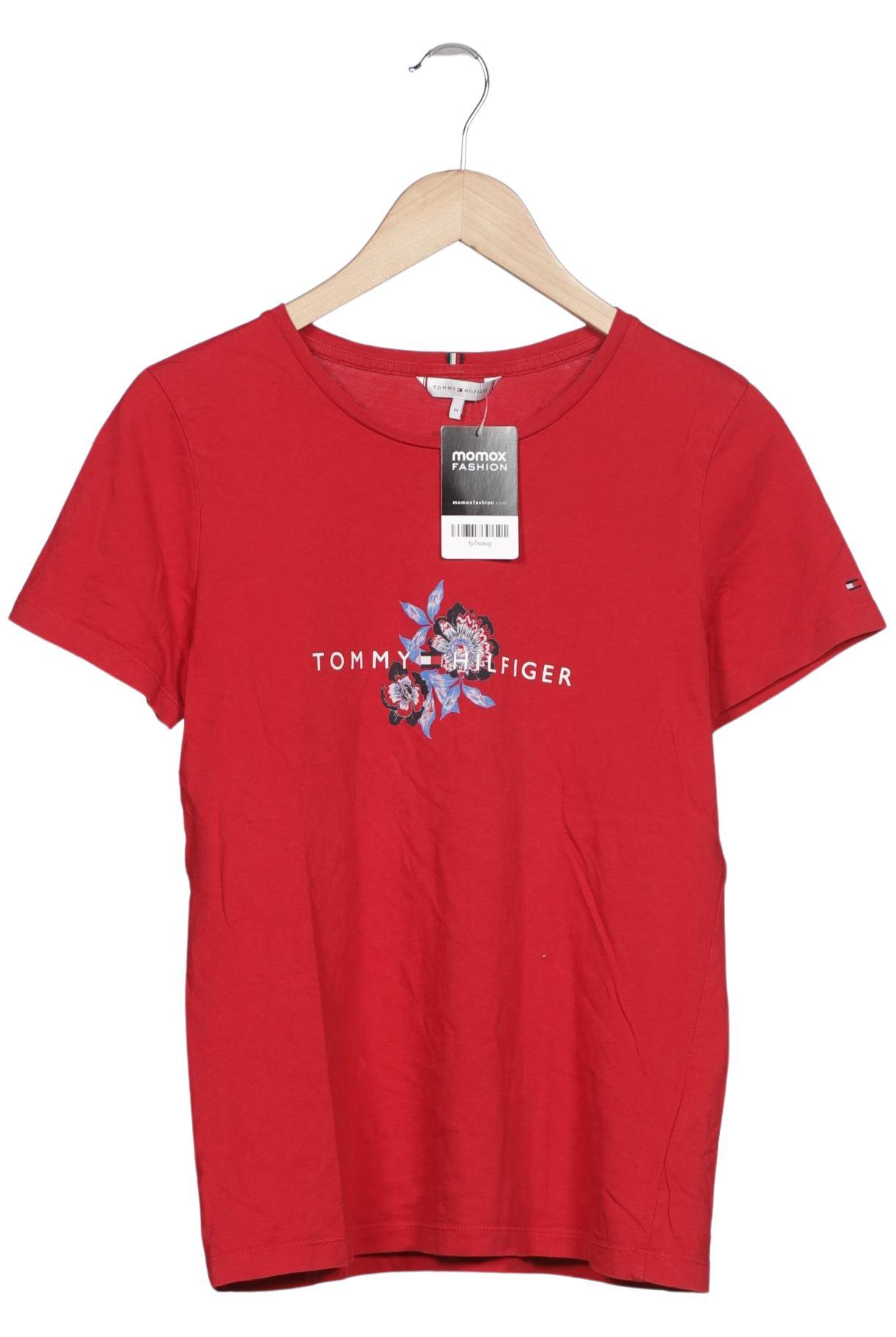 

Tommy Hilfiger Damen T-Shirt, rot, Gr. 38