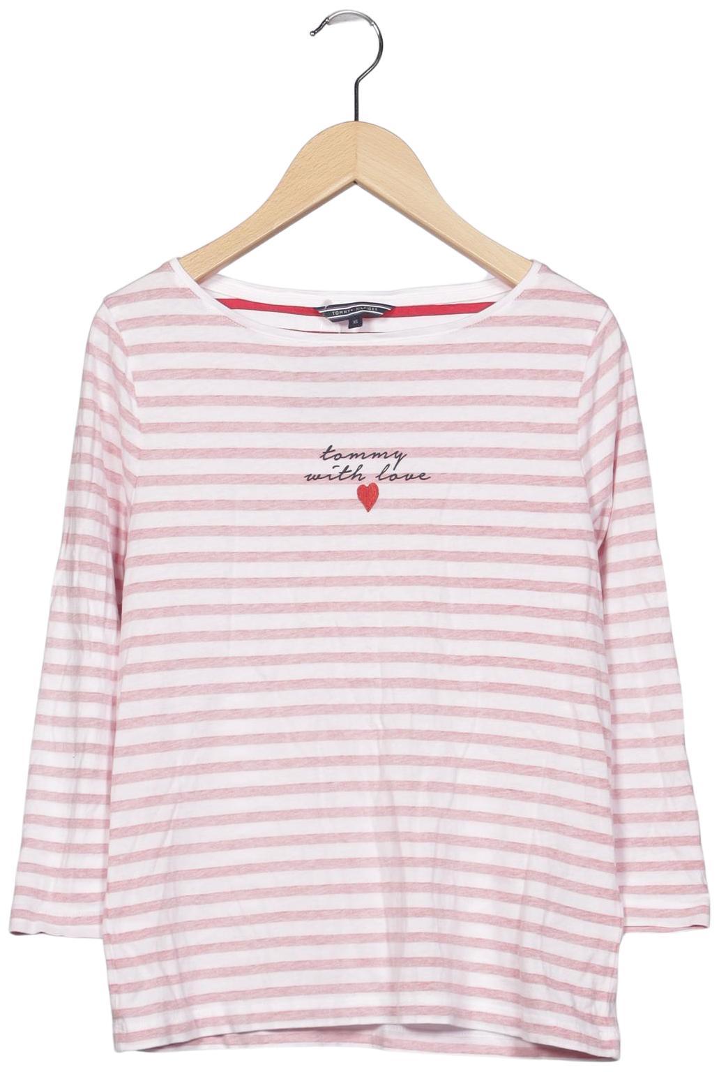 

Tommy Hilfiger Damen Langarmshirt, pink, Gr. 34