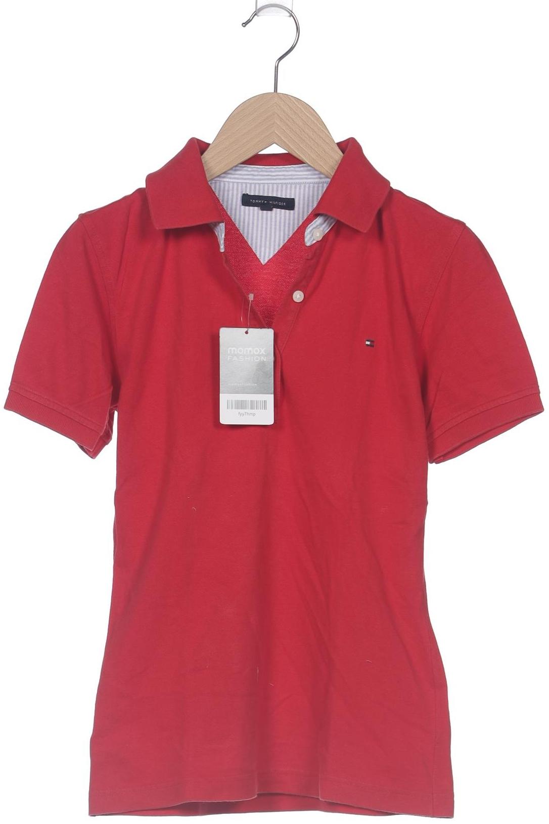 

Tommy Hilfiger Damen Poloshirt, rot, Gr. 34