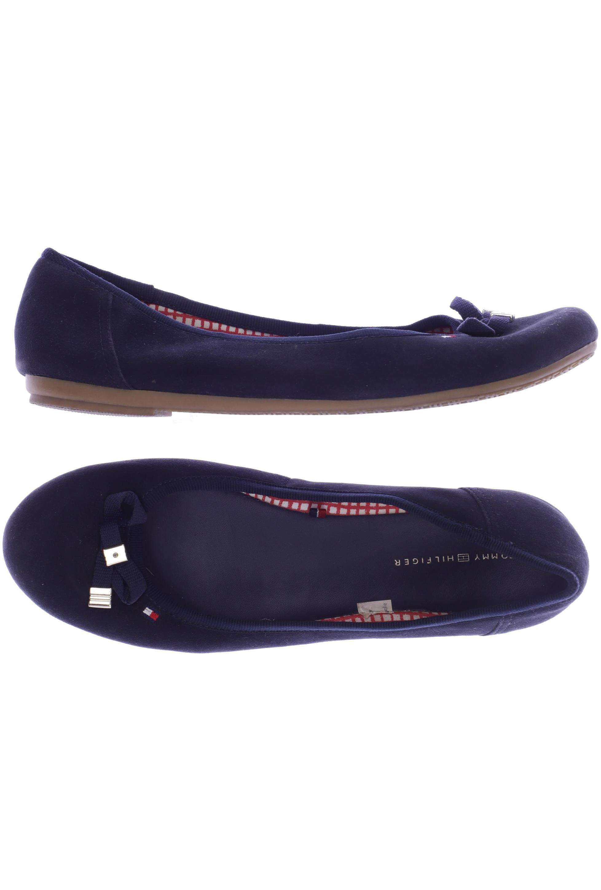 

Tommy Hilfiger Damen Ballerinas, marineblau
