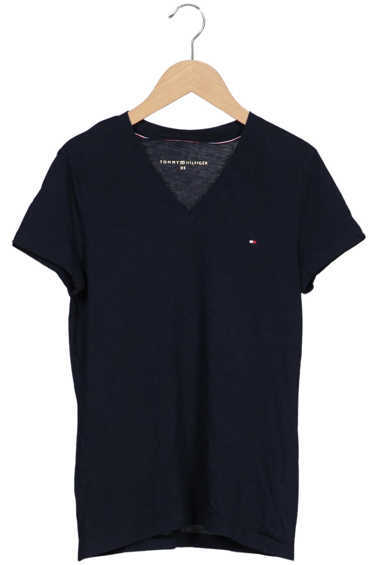 

Tommy Hilfiger Damen T-Shirt, marineblau, Gr. 34