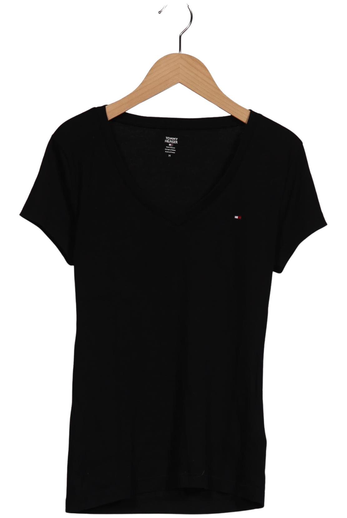

Tommy Hilfiger Damen T-Shirt, schwarz, Gr. 38