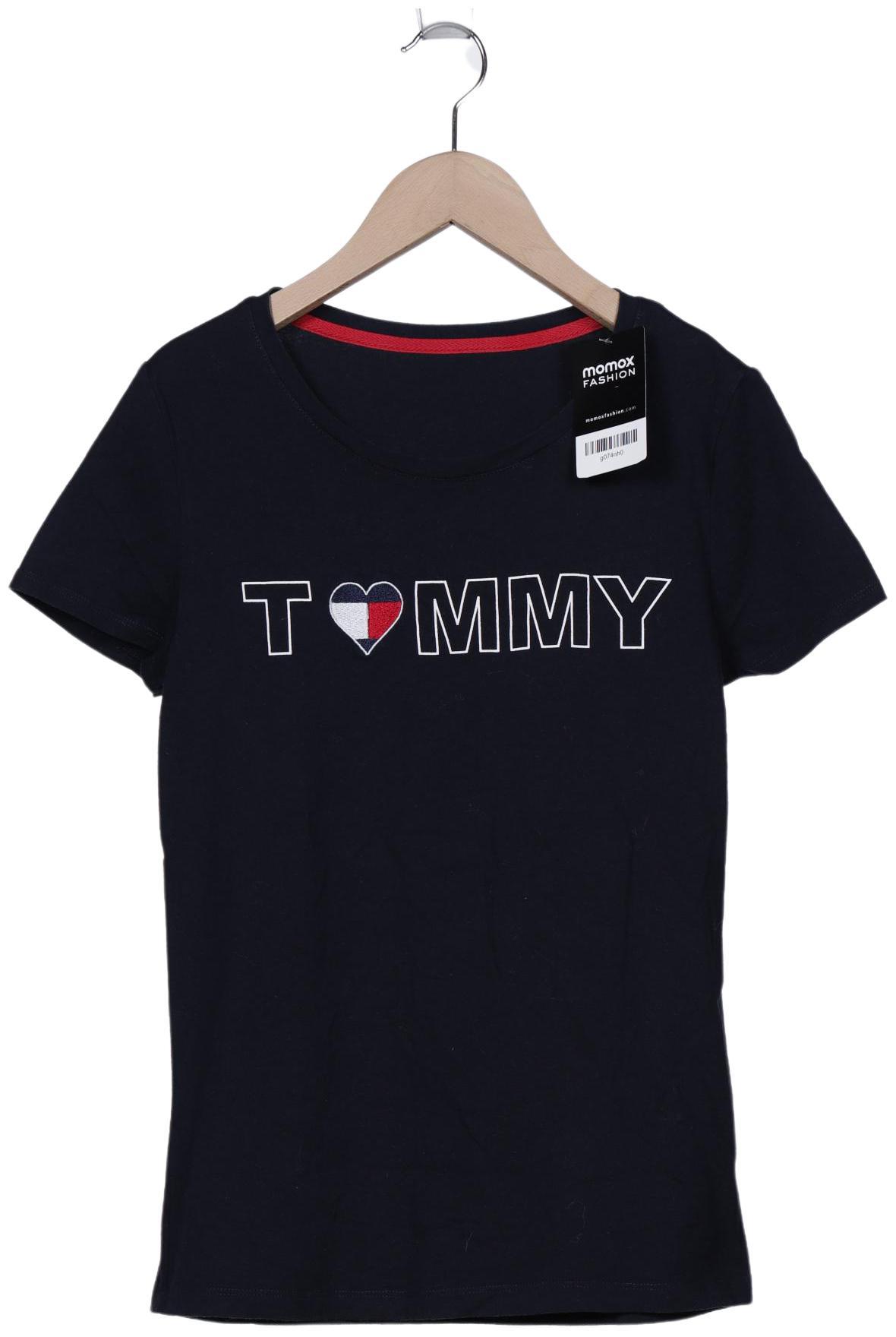 

Tommy Hilfiger Damen T-Shirt, marineblau, Gr. 36