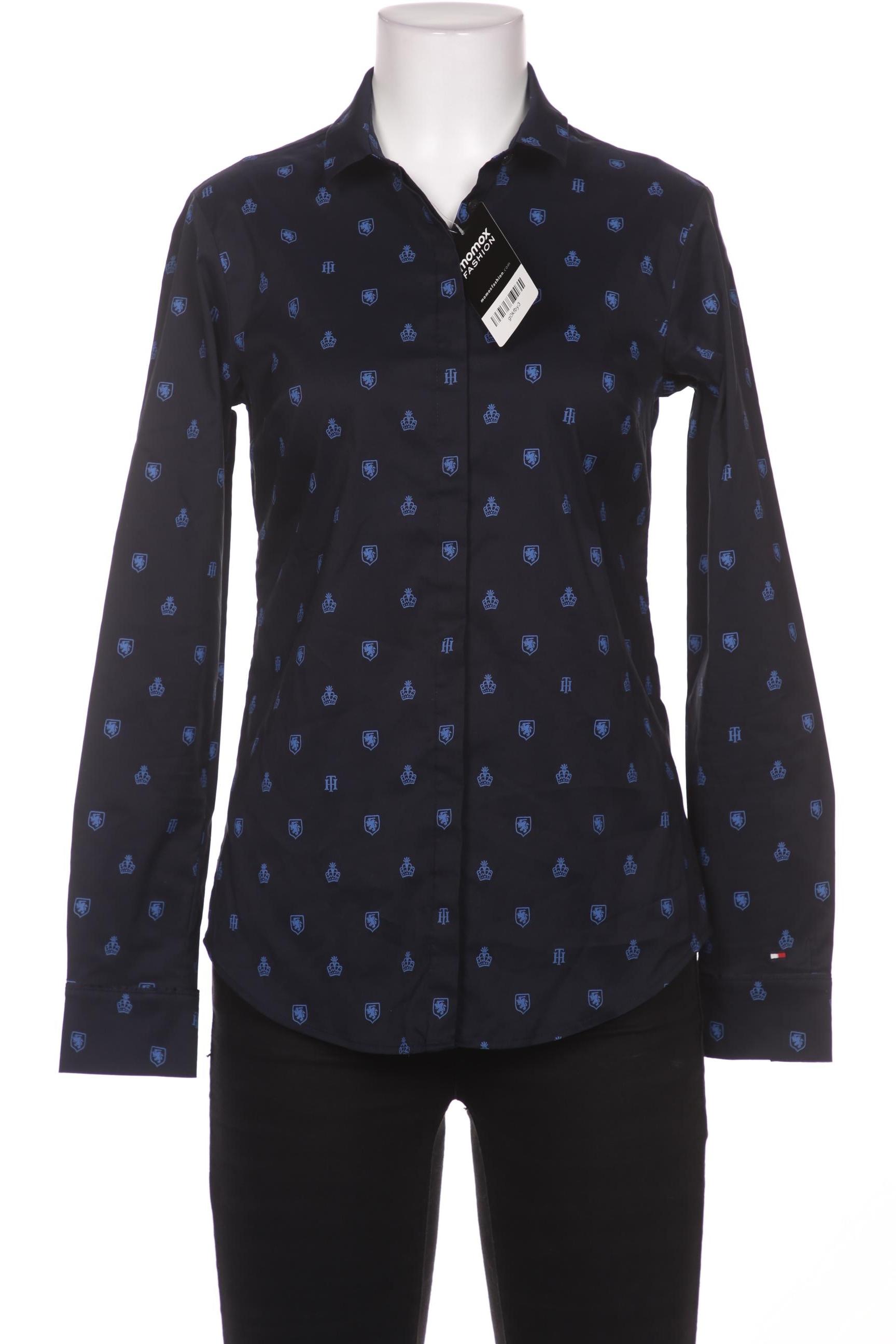 

Tommy Hilfiger Damen Bluse, marineblau, Gr. 4