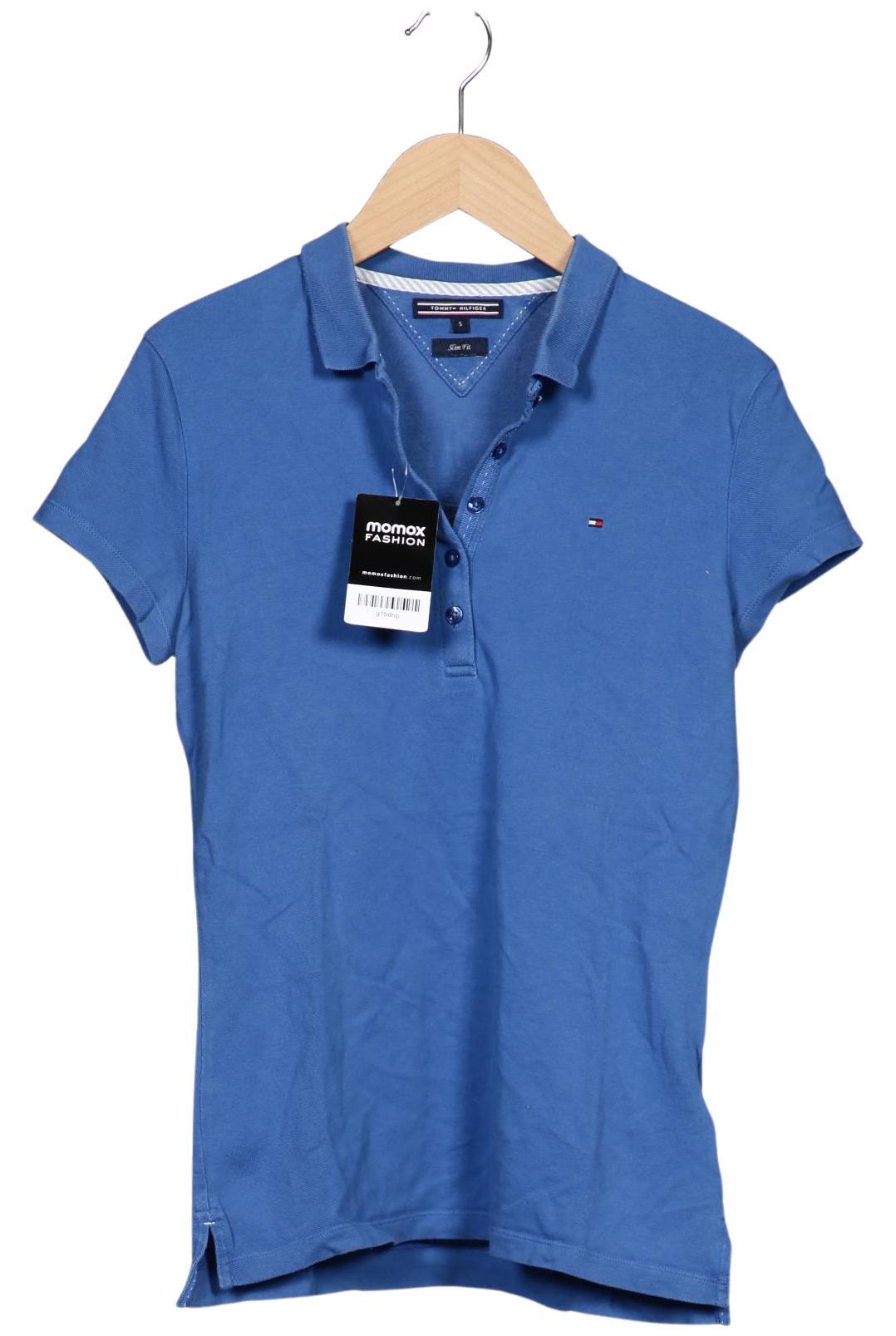 

Tommy Hilfiger Damen Poloshirt, blau, Gr. 36