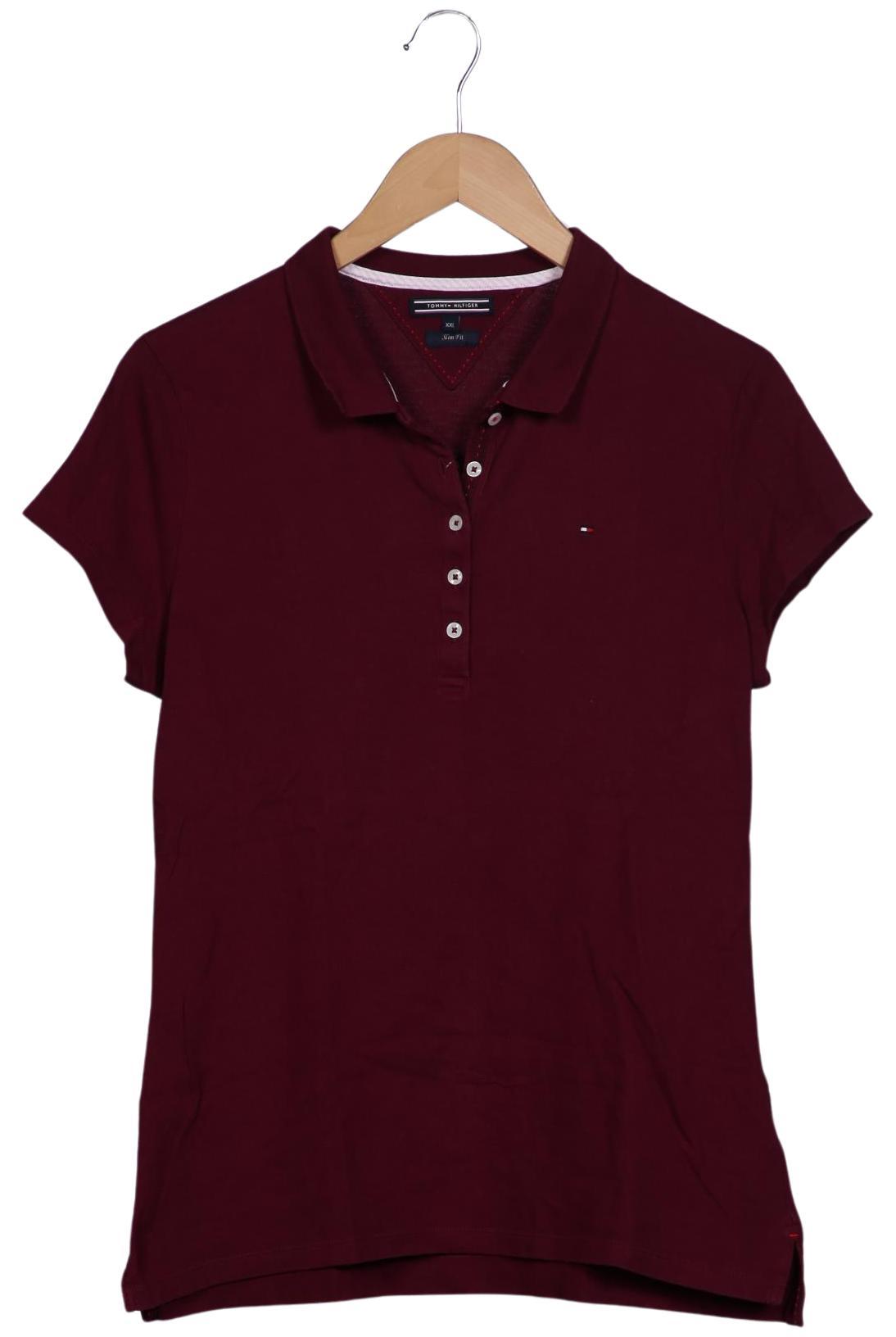 

Tommy Hilfiger Damen Poloshirt, bordeaux, Gr. 46