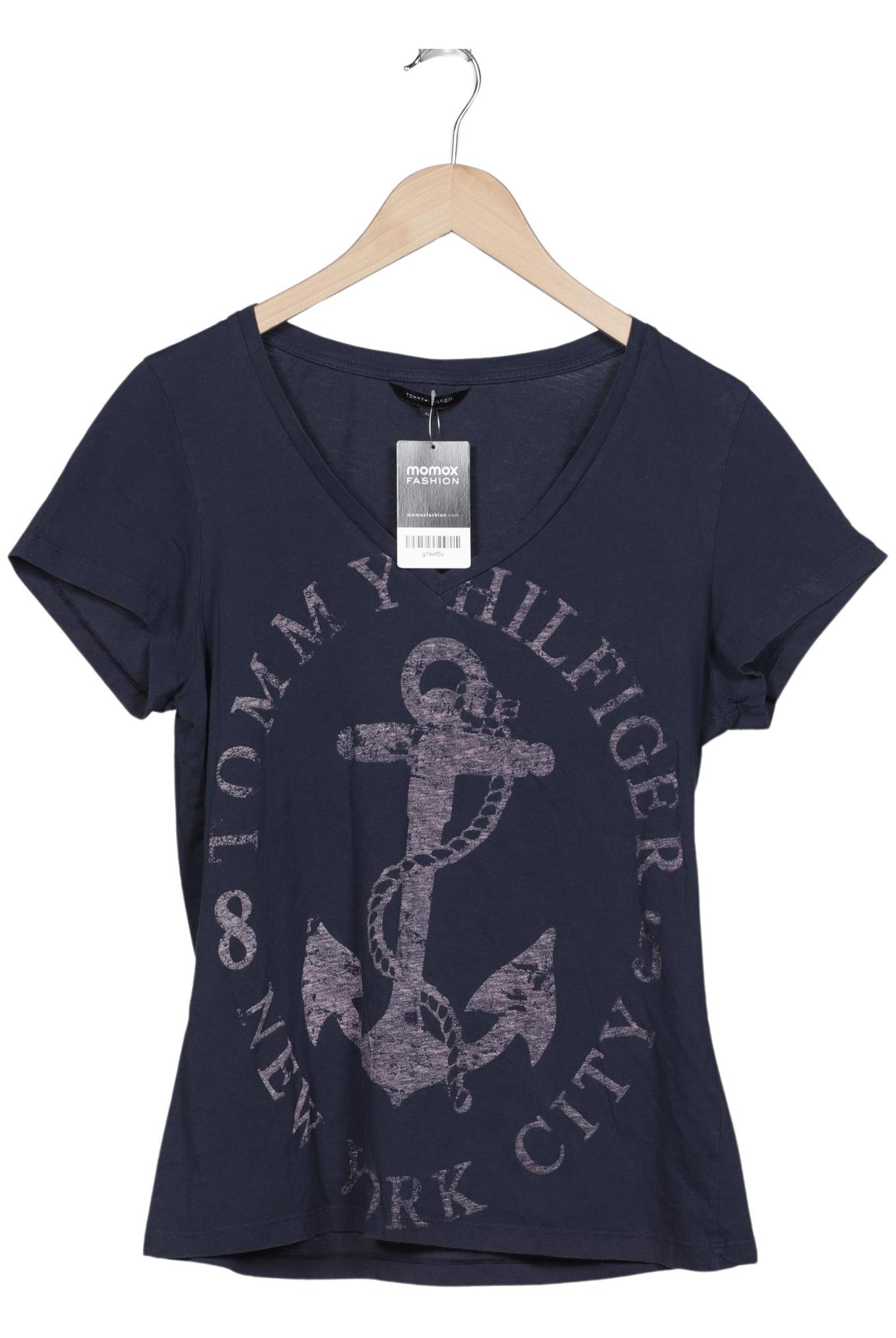 

Tommy Hilfiger Damen T-Shirt, marineblau, Gr. 44