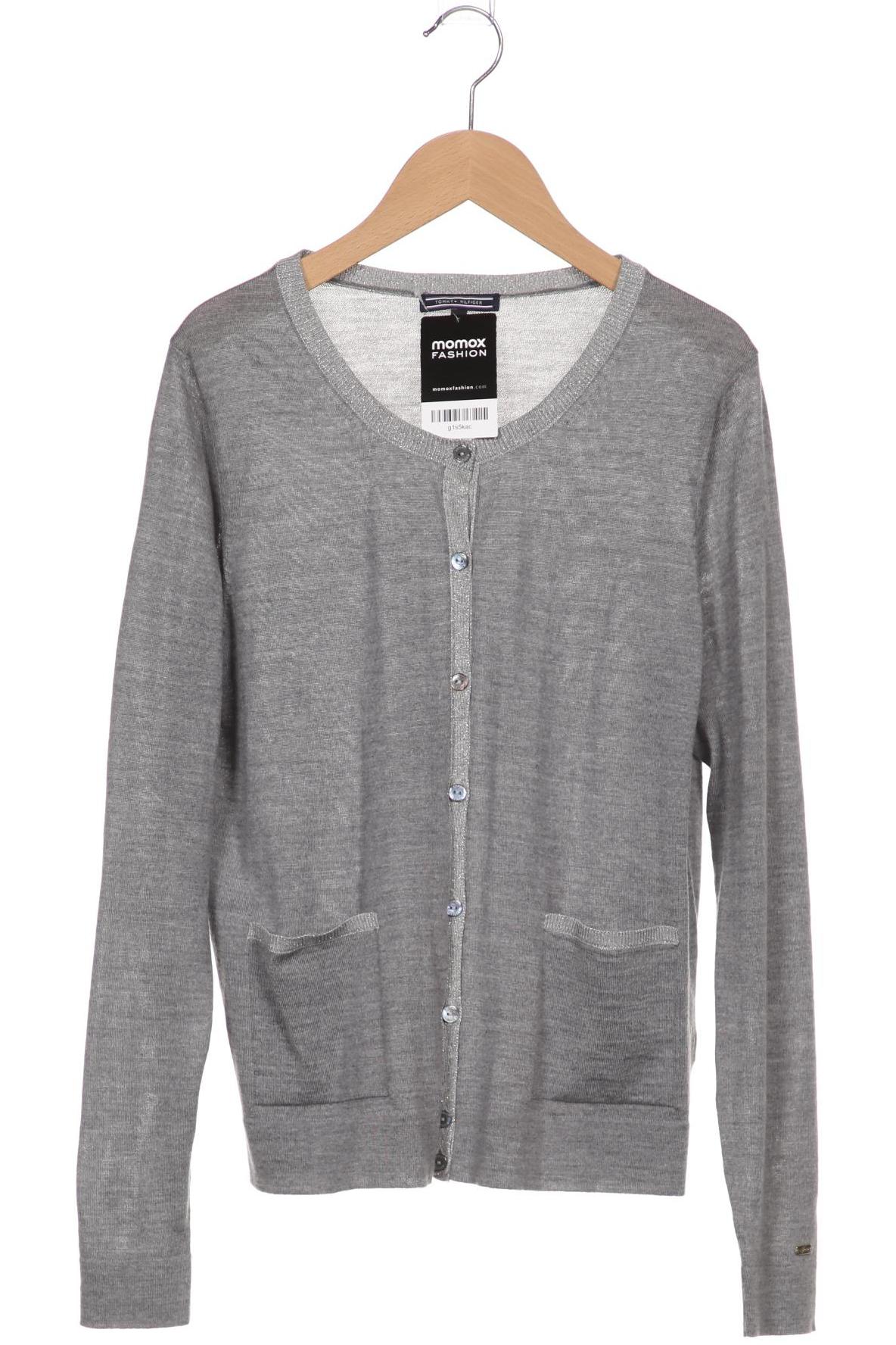 

Tommy Hilfiger Damen Strickjacke, grau, Gr. 38