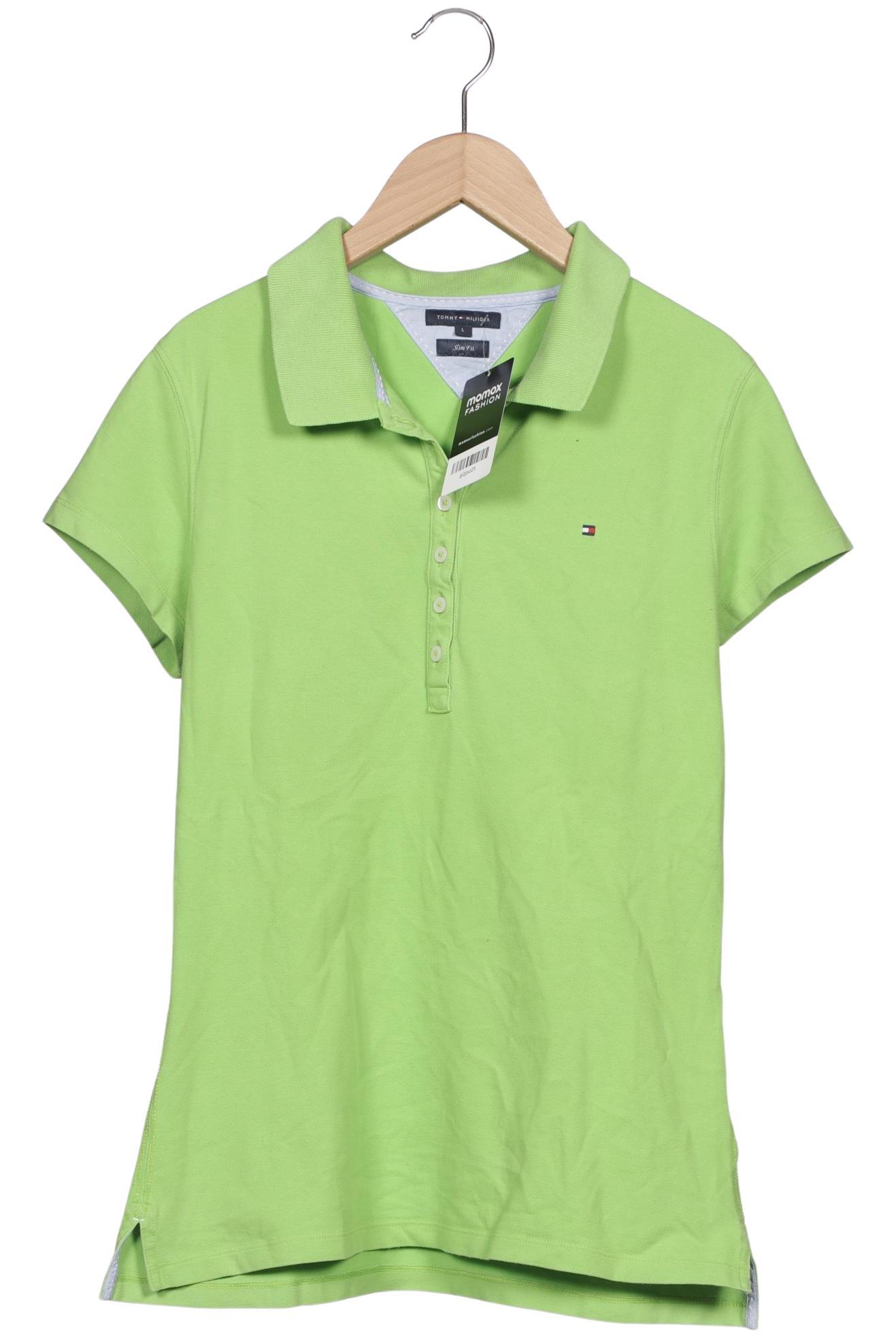 

Tommy Hilfiger Damen Poloshirt, hellgrün, Gr. 42