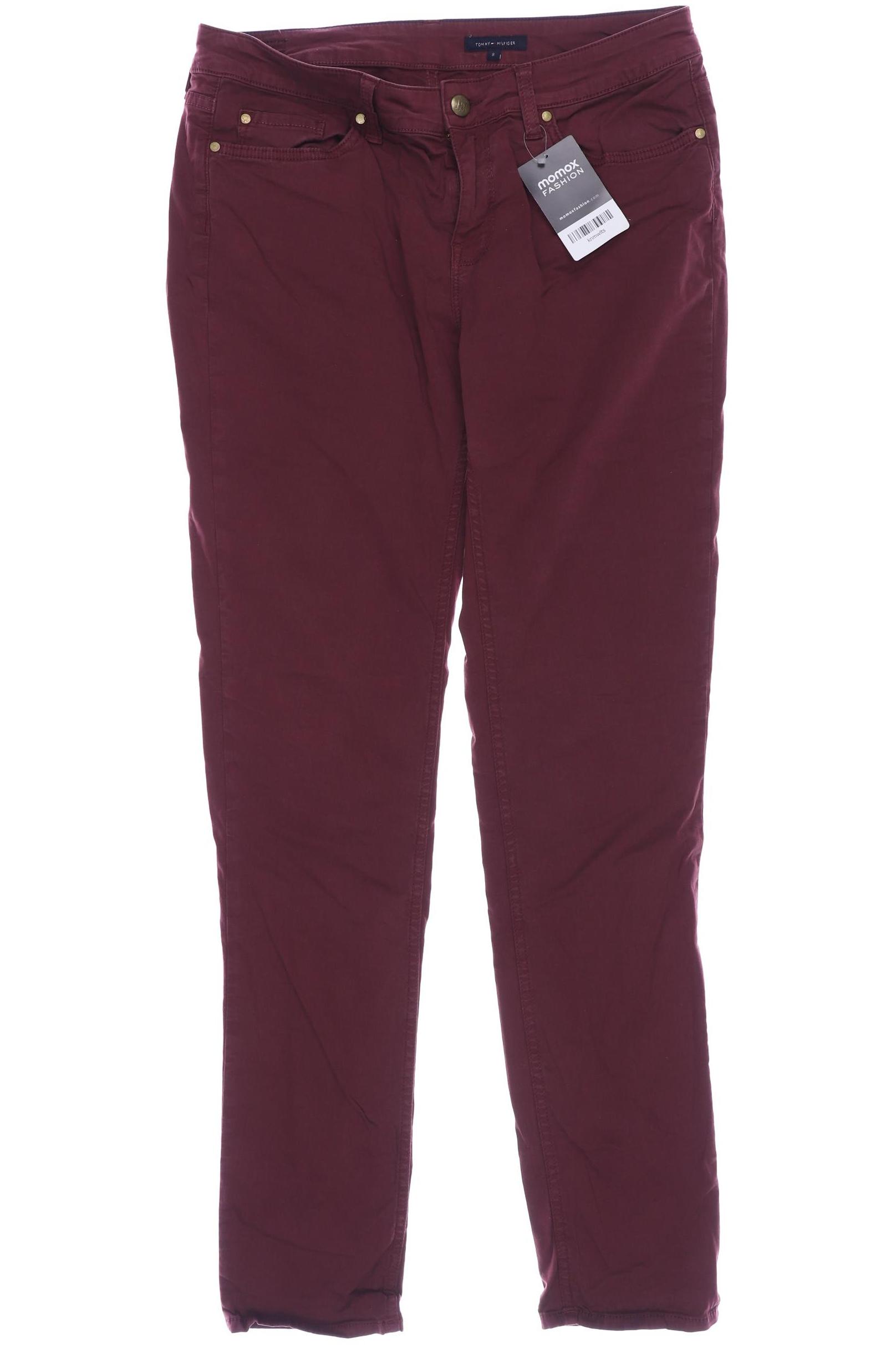 

Tommy Hilfiger Damen Stoffhose, bordeaux