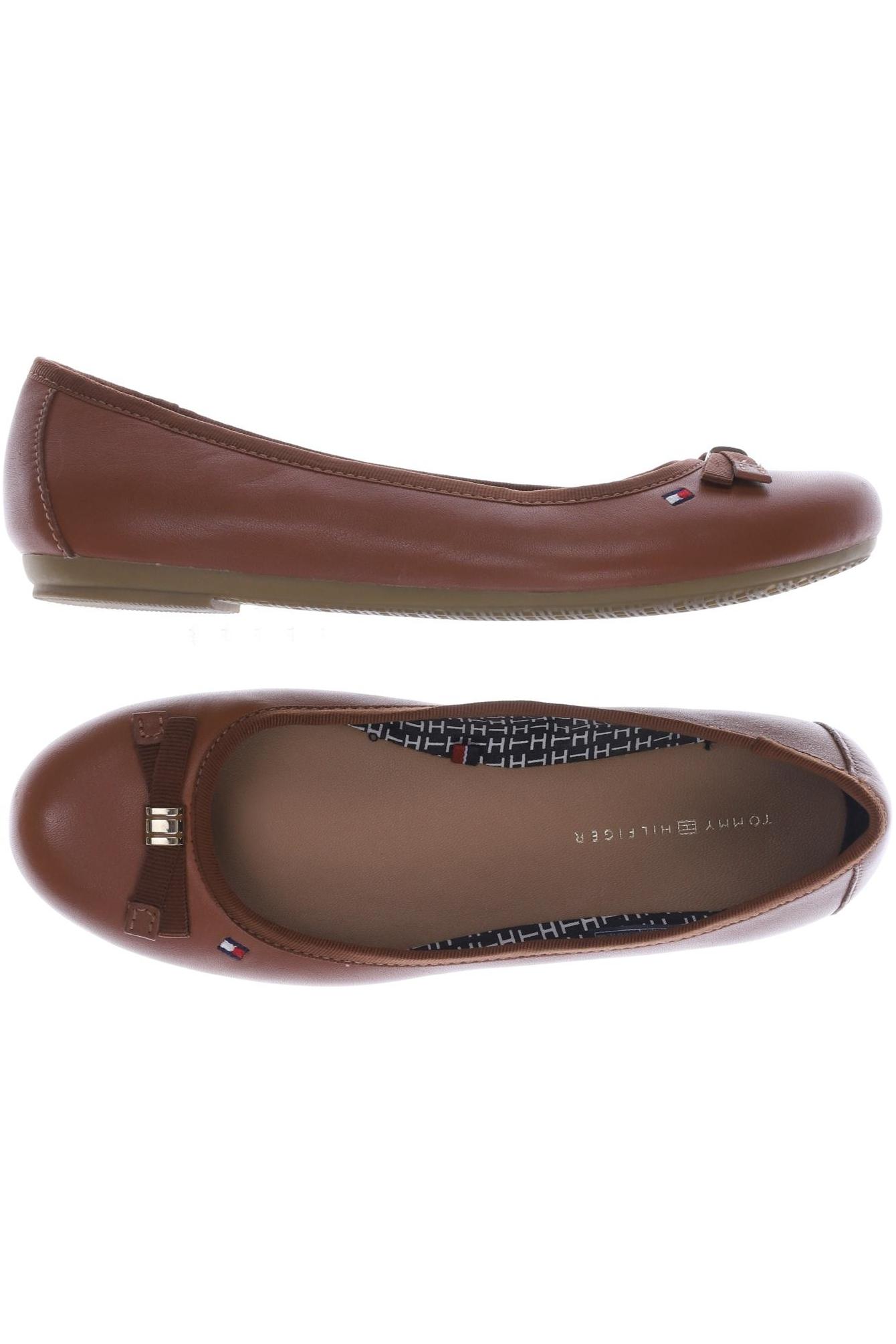 

Tommy Hilfiger Damen Ballerinas, braun