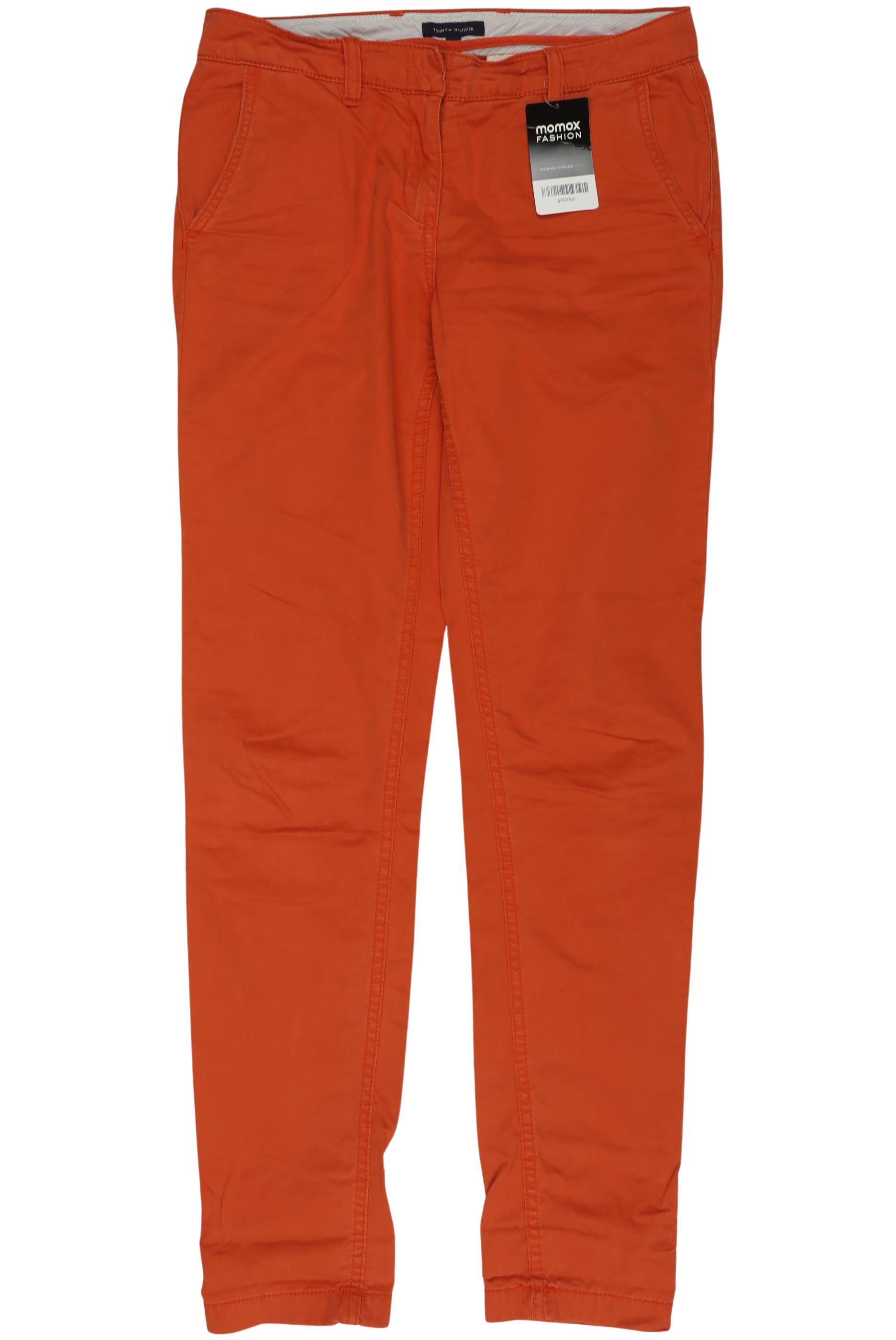 

Tommy Hilfiger Damen Stoffhose, orange, Gr. 4