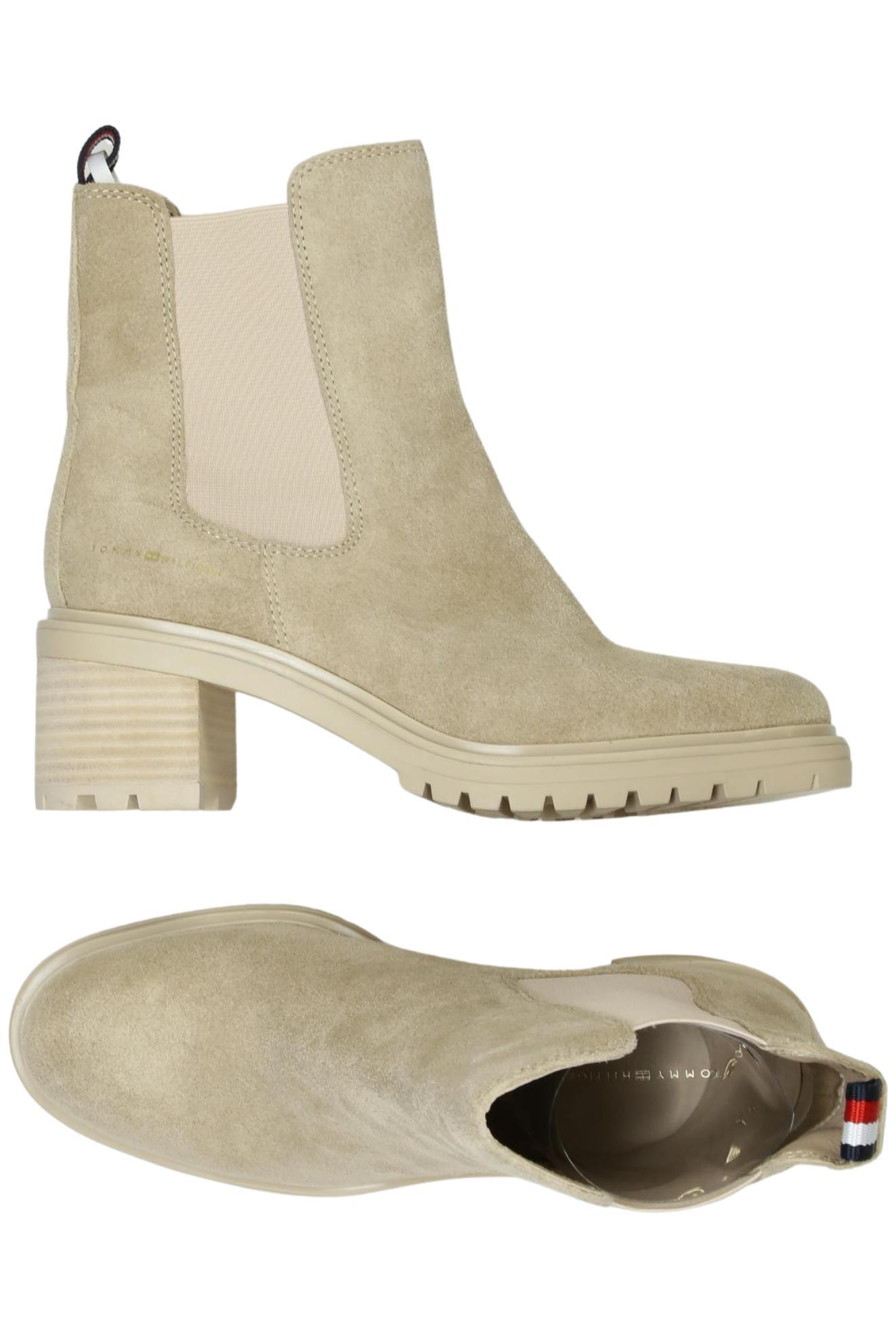 

Tommy Hilfiger Damen Stiefelette, beige, Gr. 40