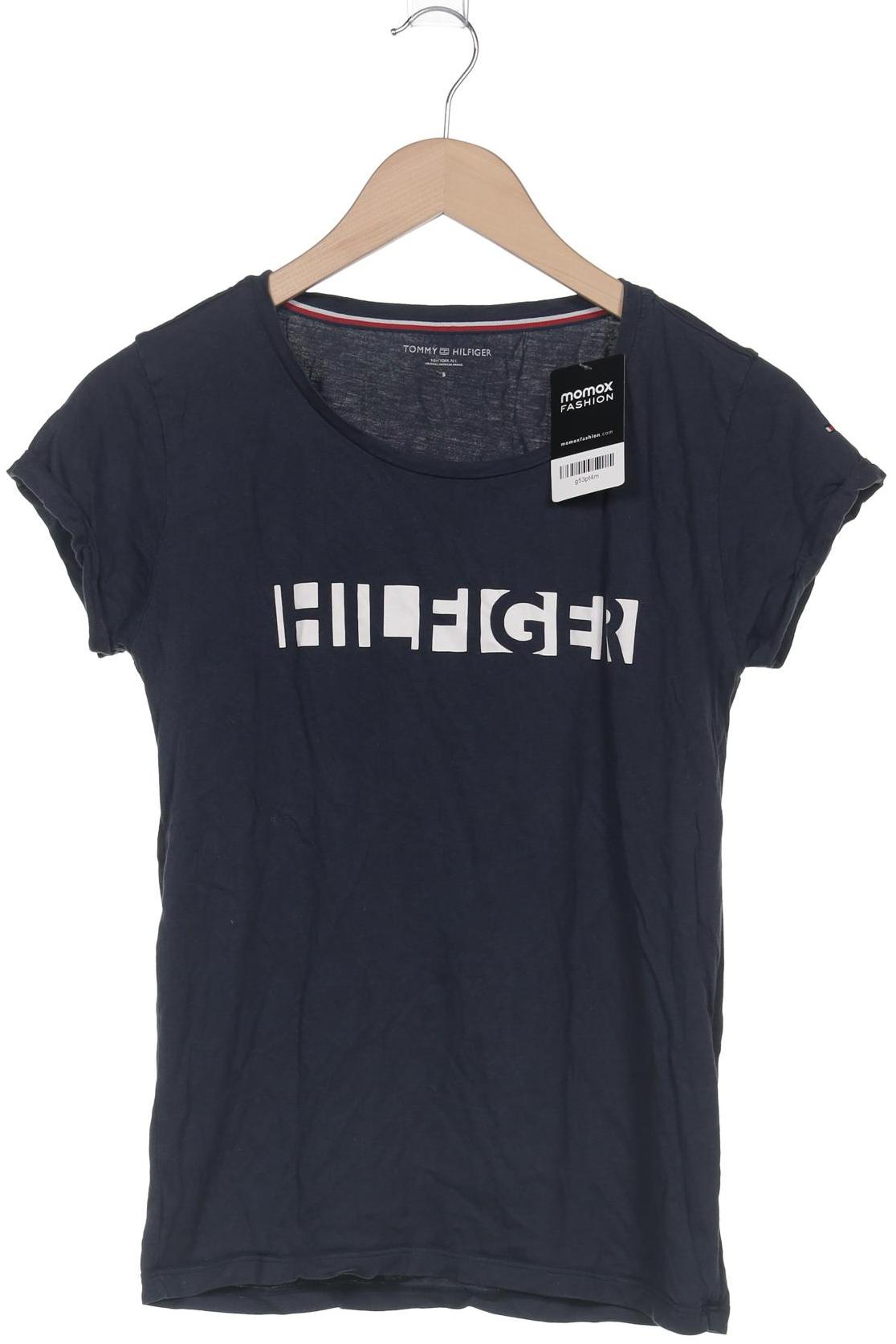 

Tommy Hilfiger Damen T-Shirt, marineblau, Gr. 36