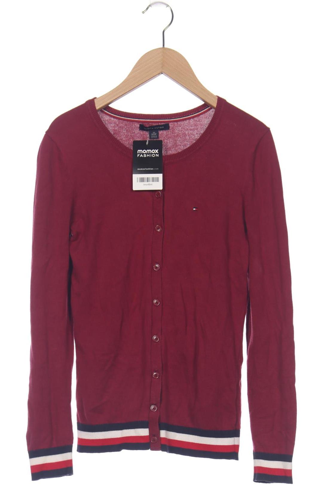 

Tommy Hilfiger Damen Strickjacke, bordeaux, Gr. 34