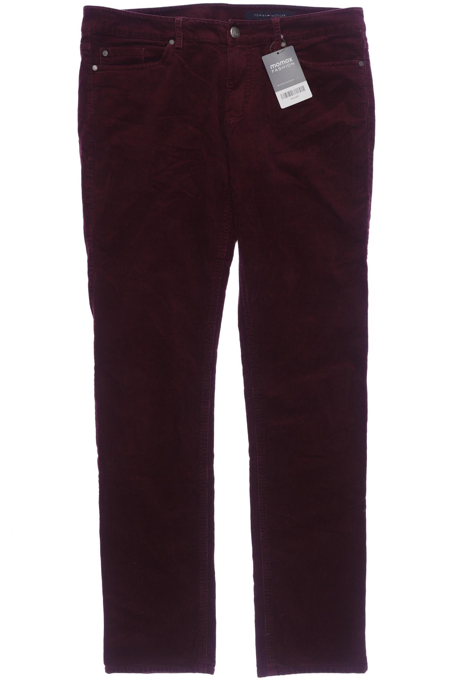 

Tommy Hilfiger Damen Stoffhose, bordeaux, Gr. 10