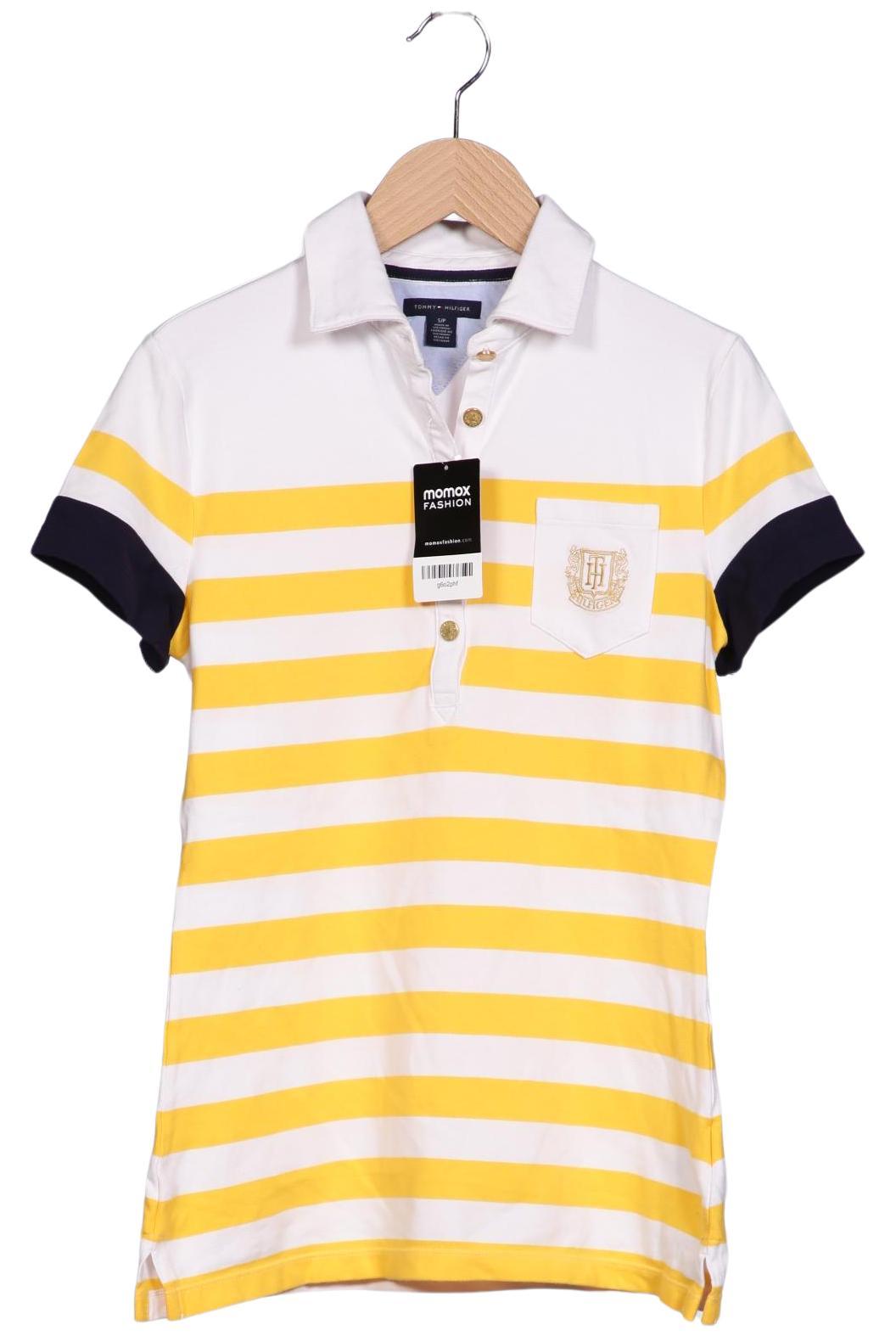 

Tommy Hilfiger Damen Poloshirt, weiß, Gr. 36