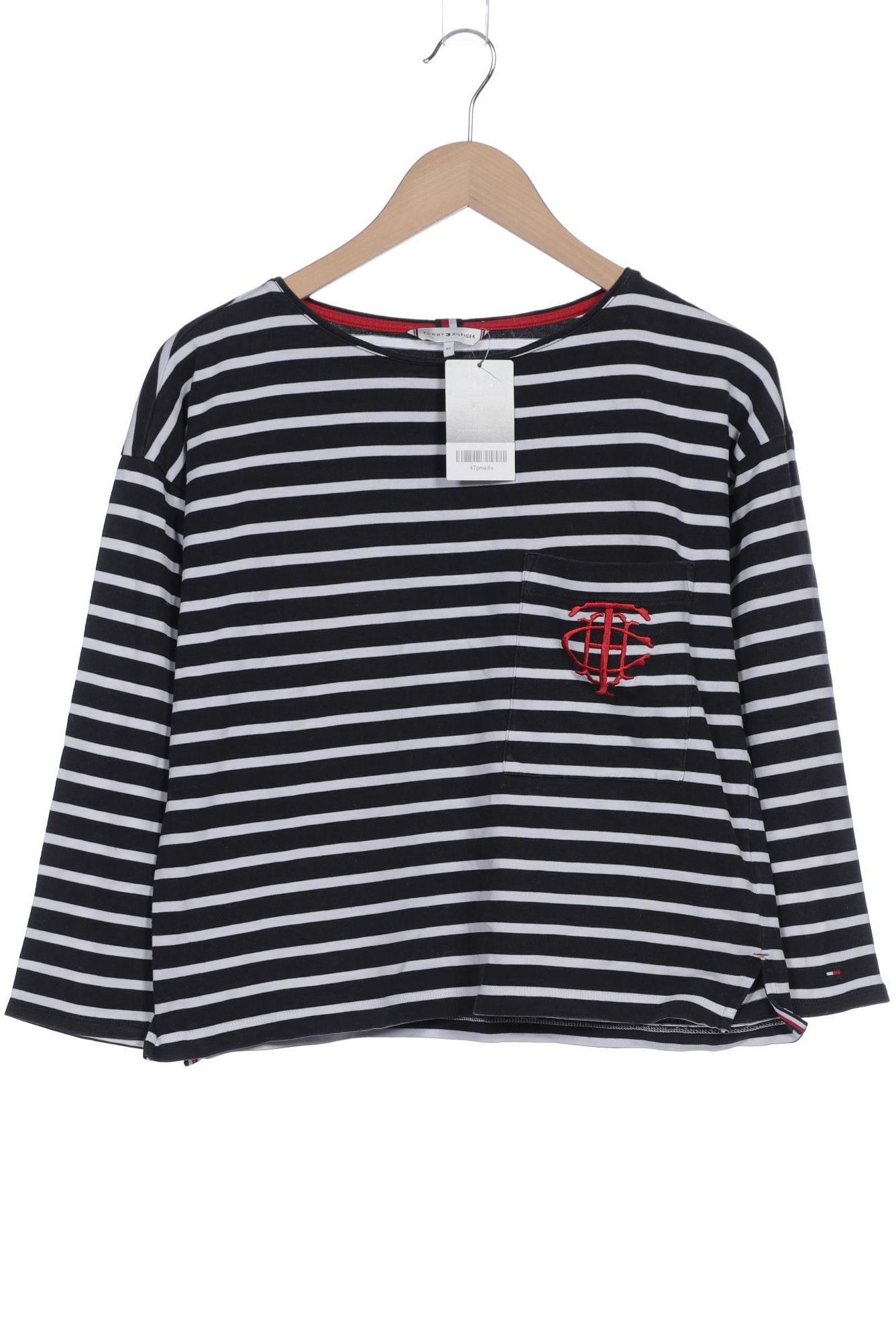 

Tommy Hilfiger Damen Langarmshirt, marineblau, Gr. 34