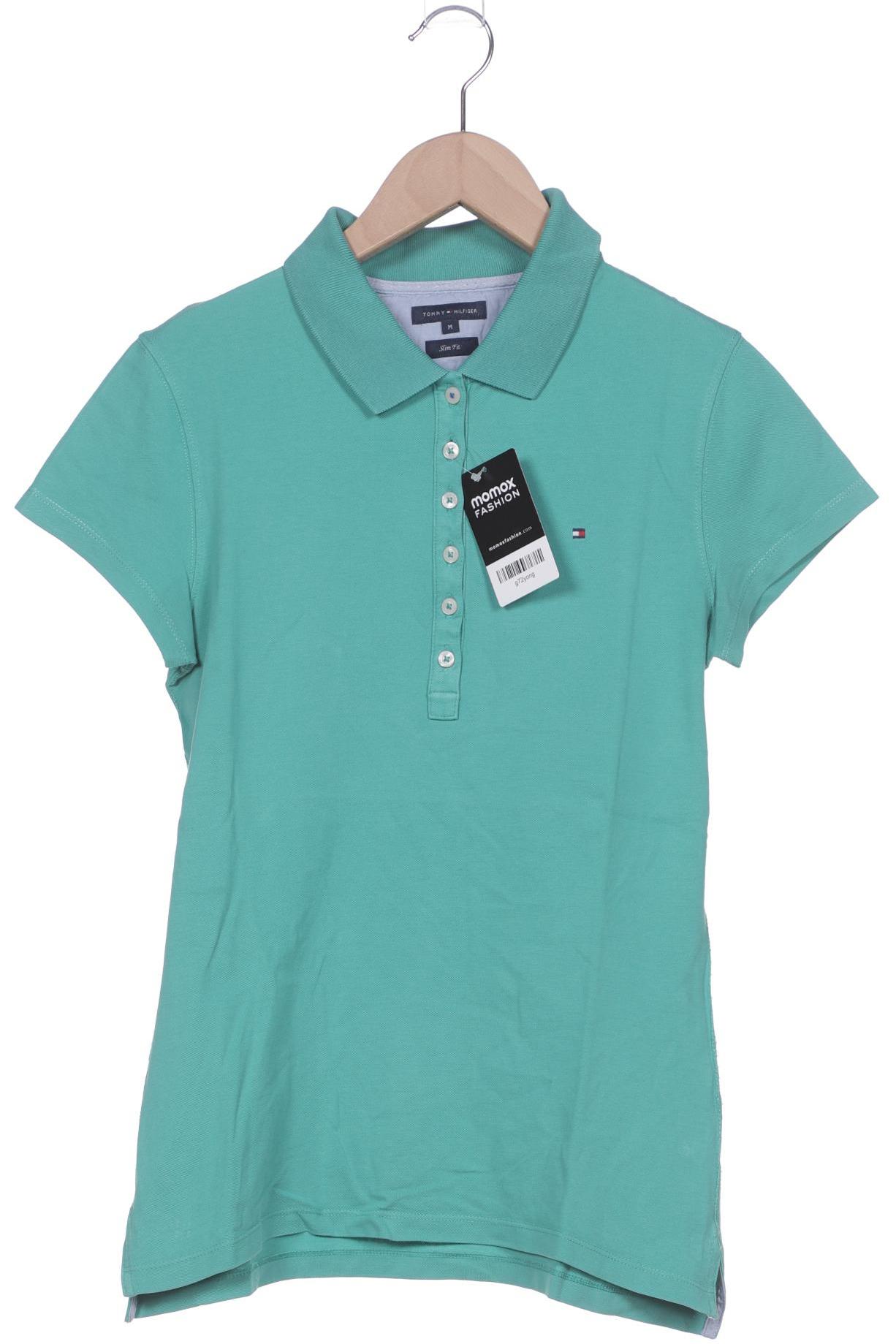 

Tommy Hilfiger Damen Poloshirt, türkis, Gr. 38