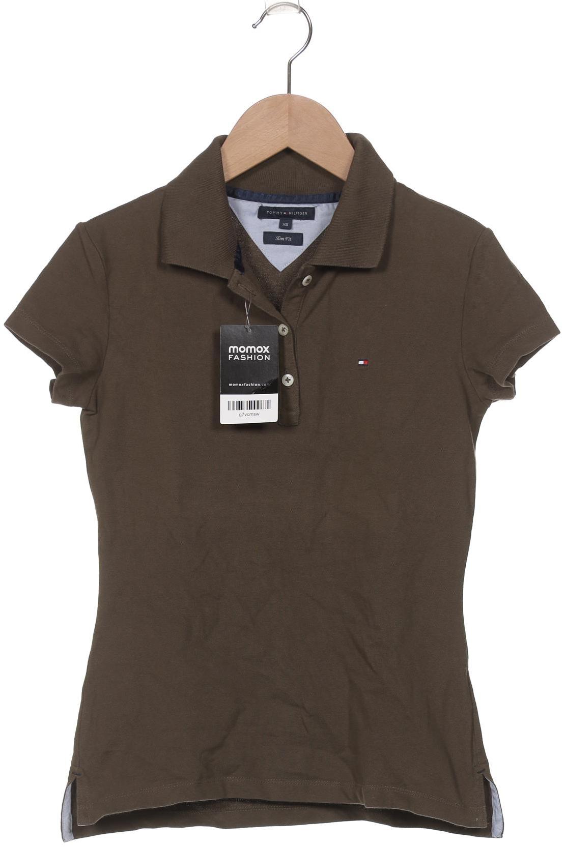 

Tommy Hilfiger Damen Poloshirt, grün, Gr. 34