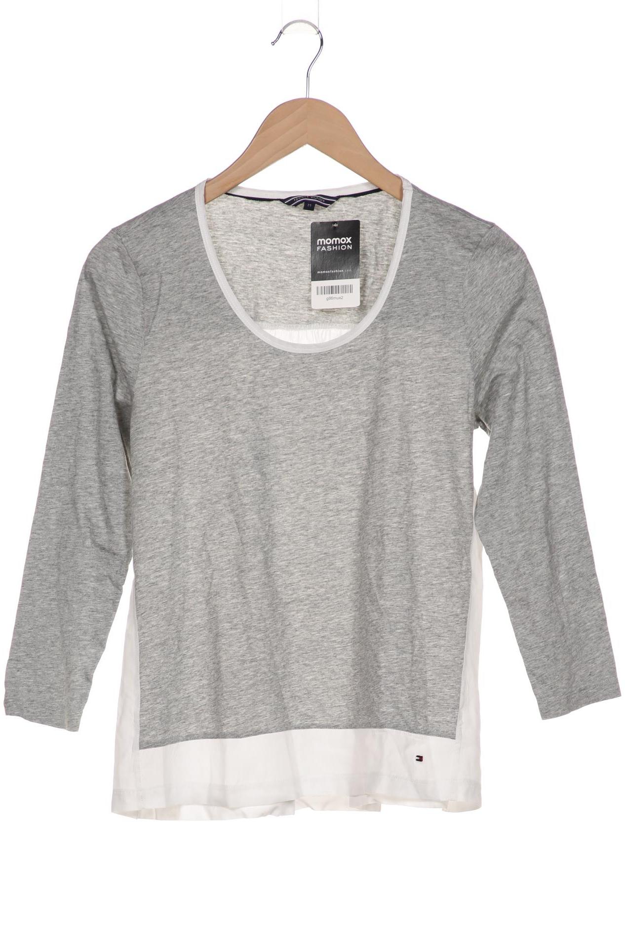 

Tommy Hilfiger Damen Langarmshirt, grau, Gr. 38