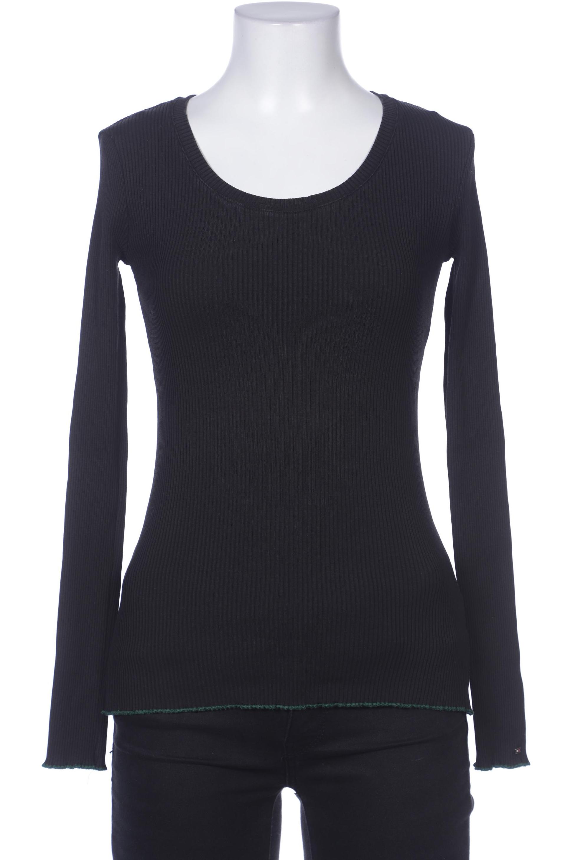 

Tommy Hilfiger Damen Langarmshirt, schwarz, Gr. 36