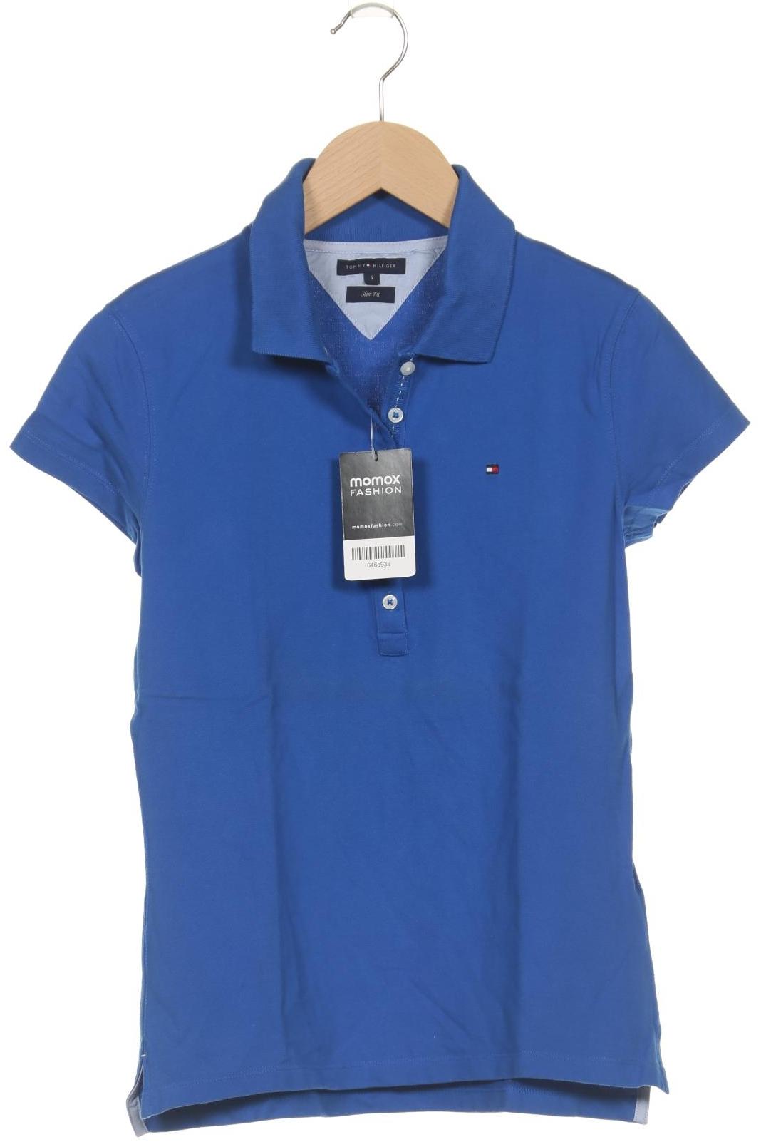 

Tommy Hilfiger Damen Poloshirt, blau, Gr. 36
